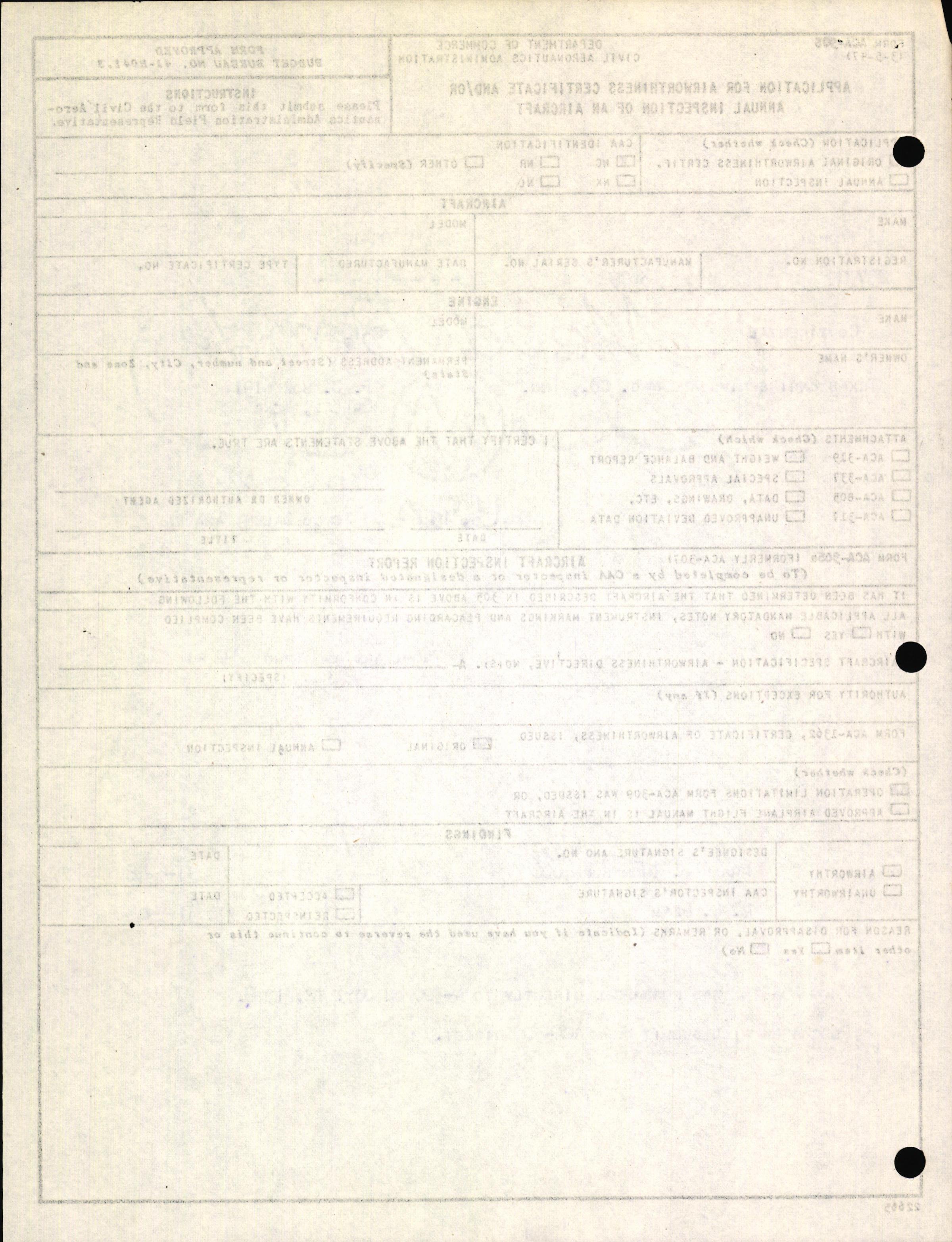 Sample page 2 from AirCorps Library document: Technical Information for Serial Number 3679