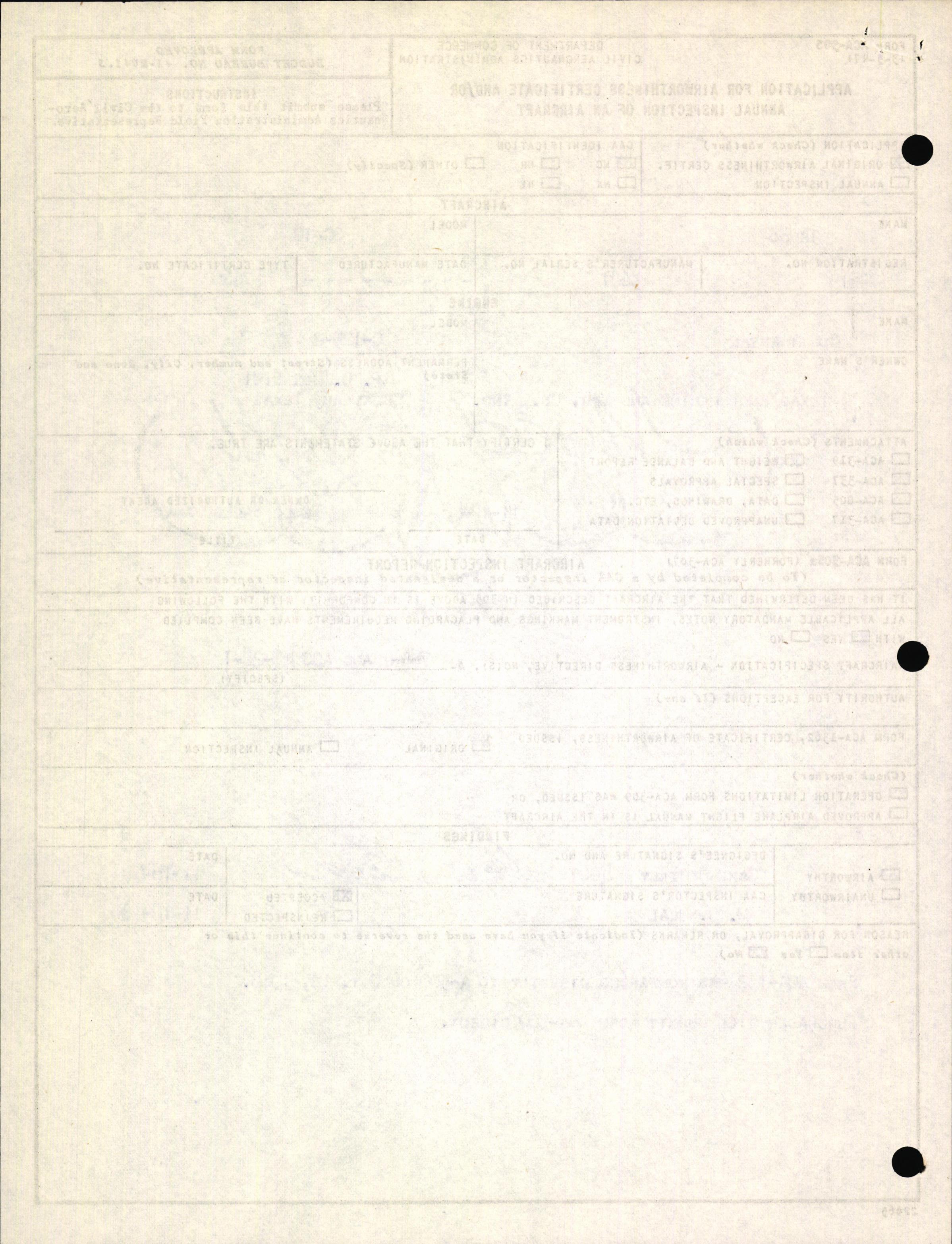 Sample page 2 from AirCorps Library document: Technical Information for Serial Number 3681