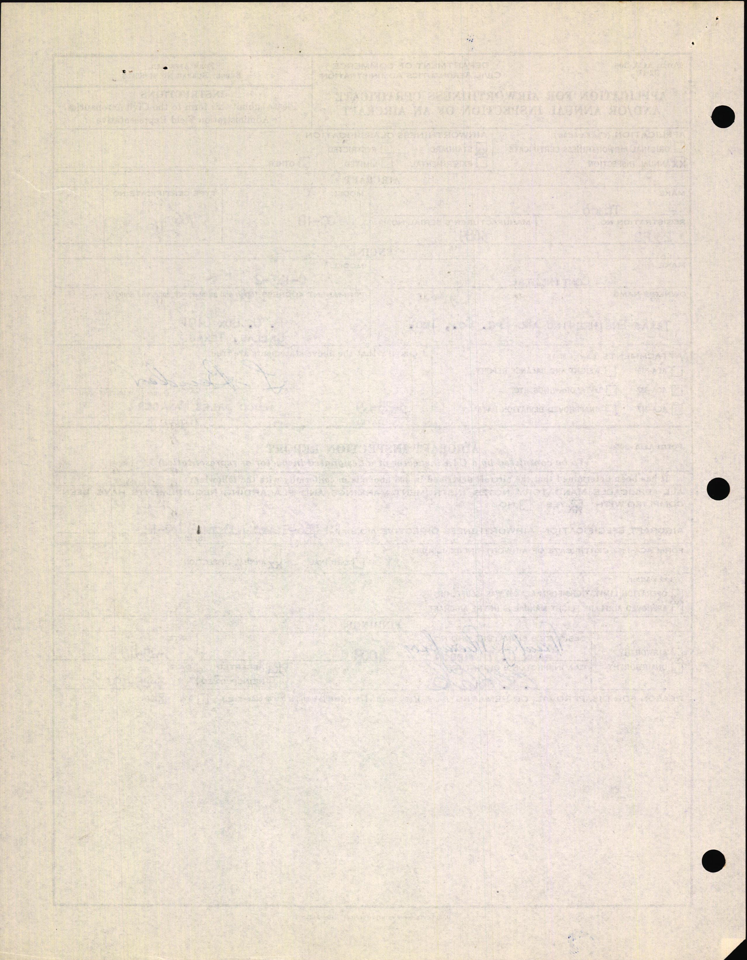 Sample page 2 from AirCorps Library document: Technical Information for Serial Number 3685