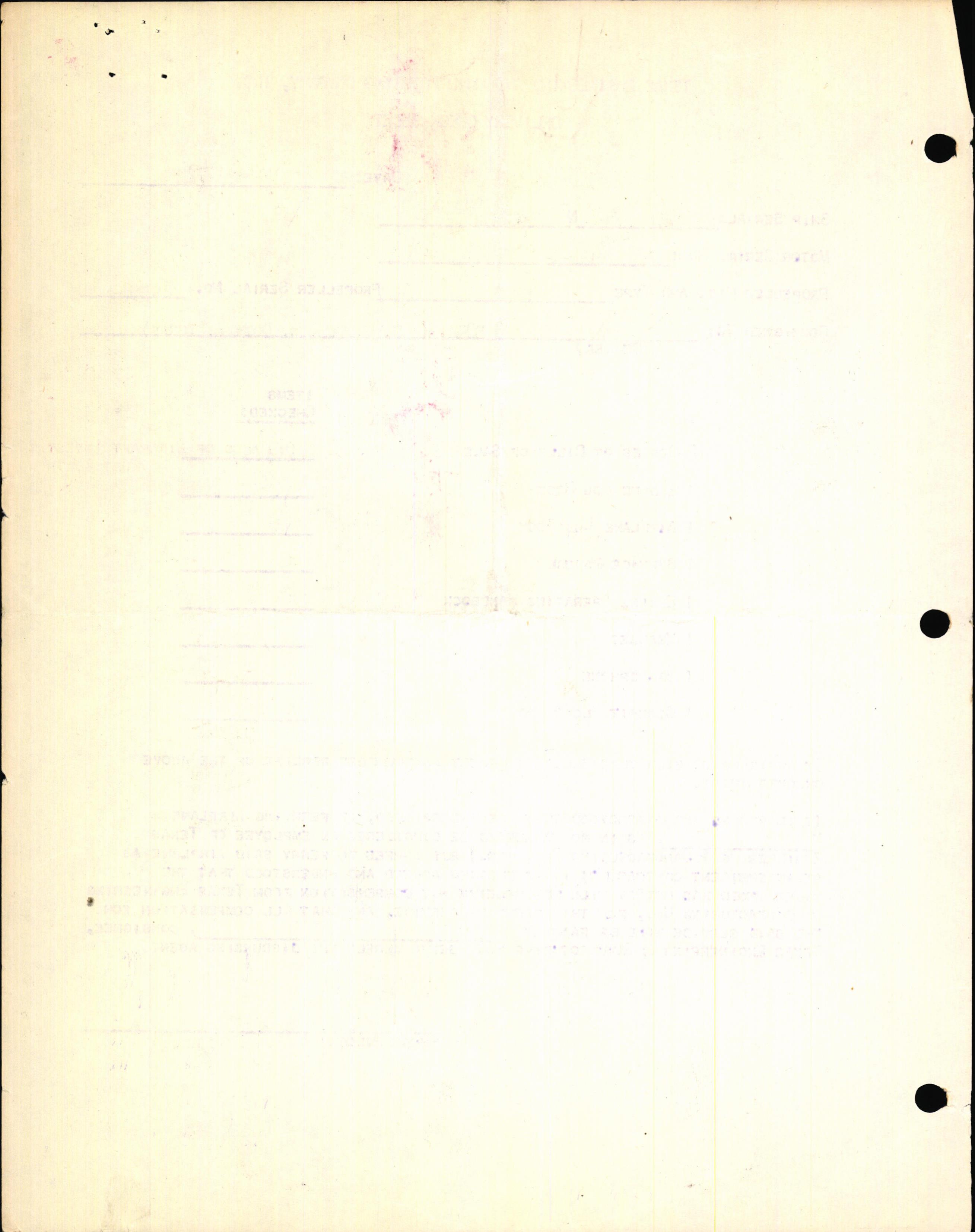 Sample page 4 from AirCorps Library document: Technical Information for Serial Number 3688