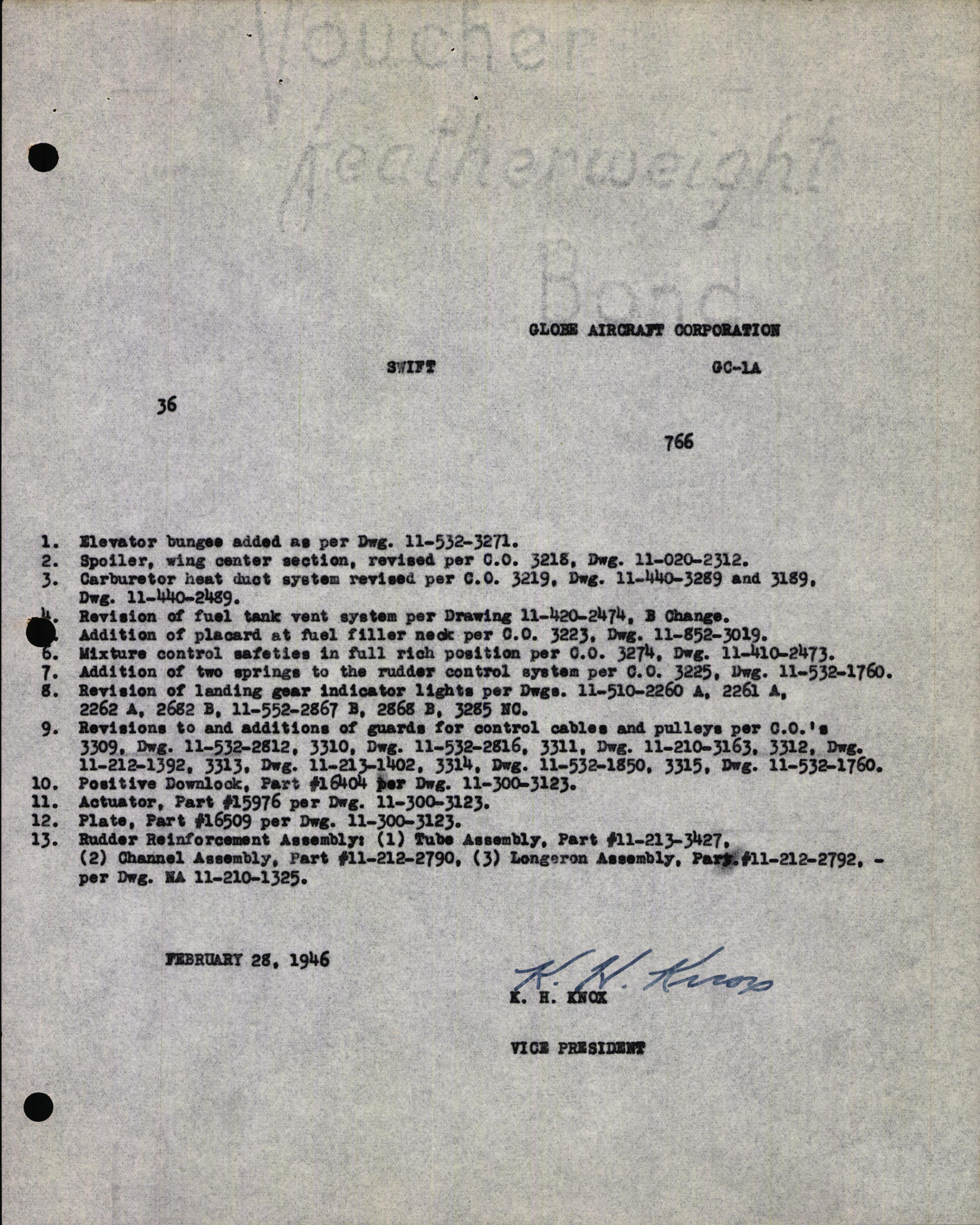 Sample page 7 from AirCorps Library document: Technical Information for Serial Number 36