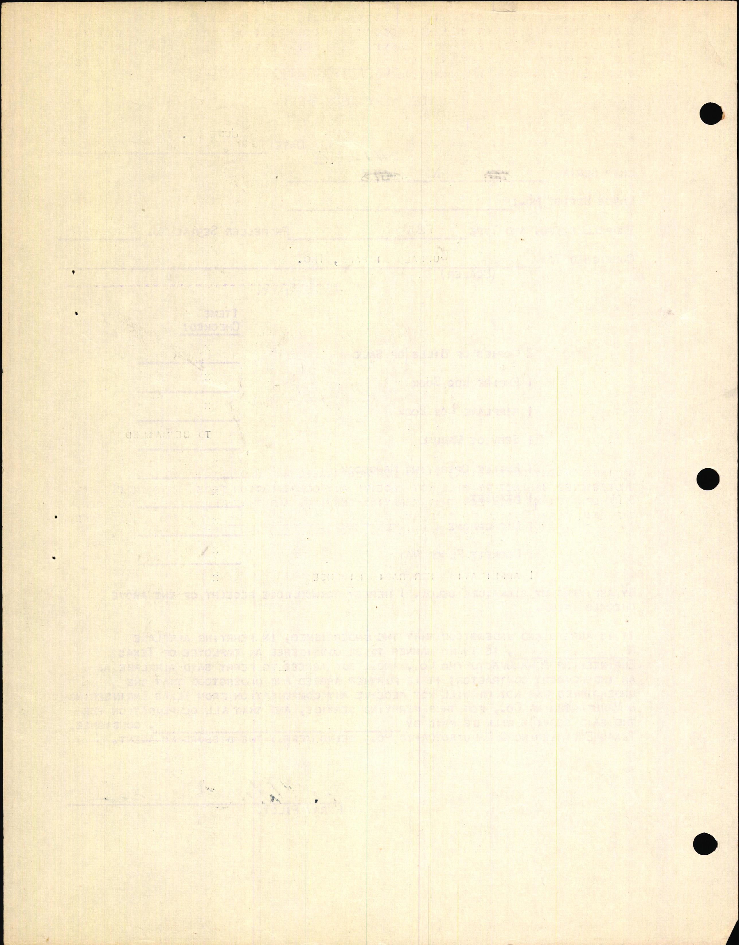 Sample page 2 from AirCorps Library document: Technical Information for Serial Number 3712