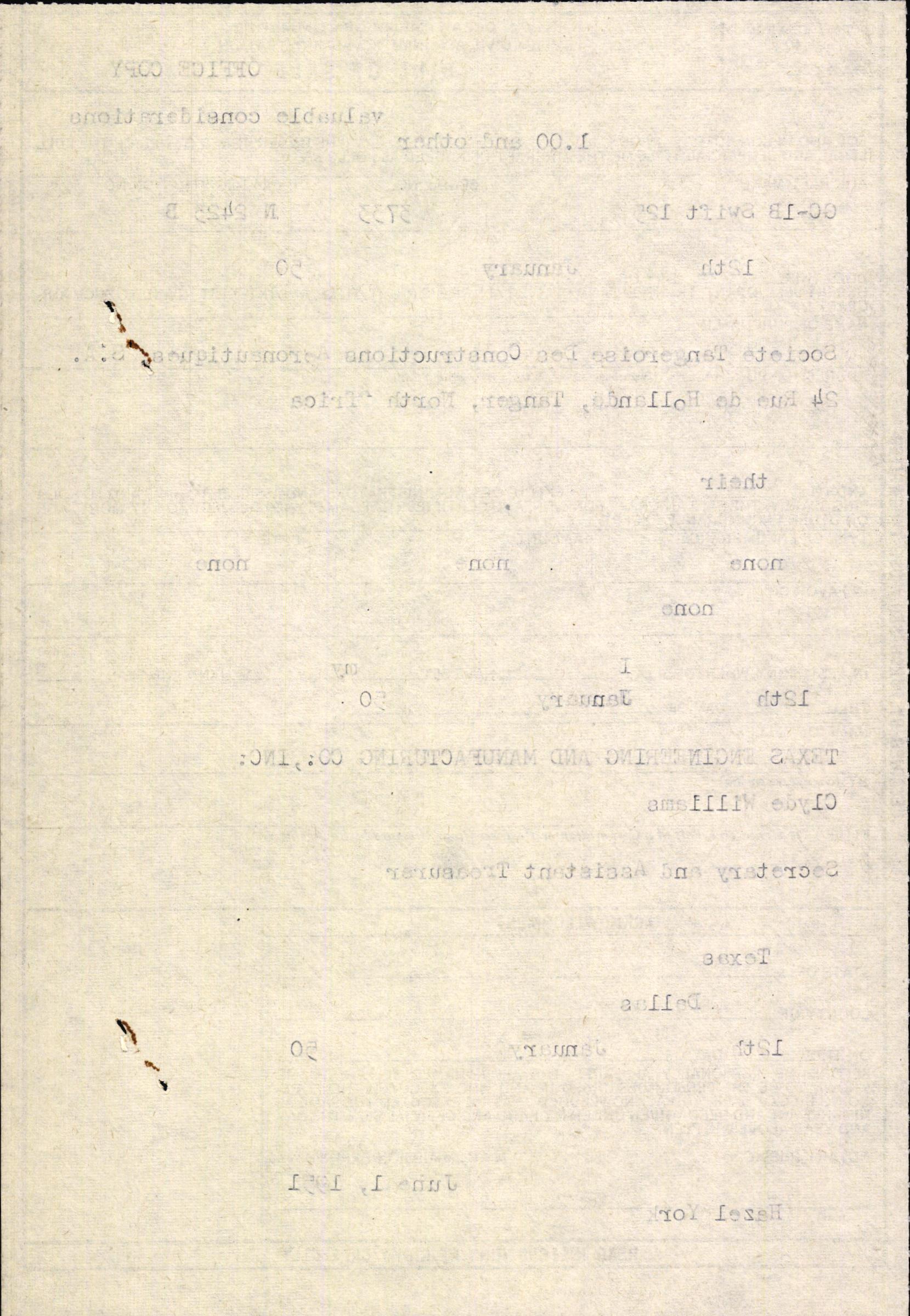Sample page 4 from AirCorps Library document: Technical Information for Serial Number 3733