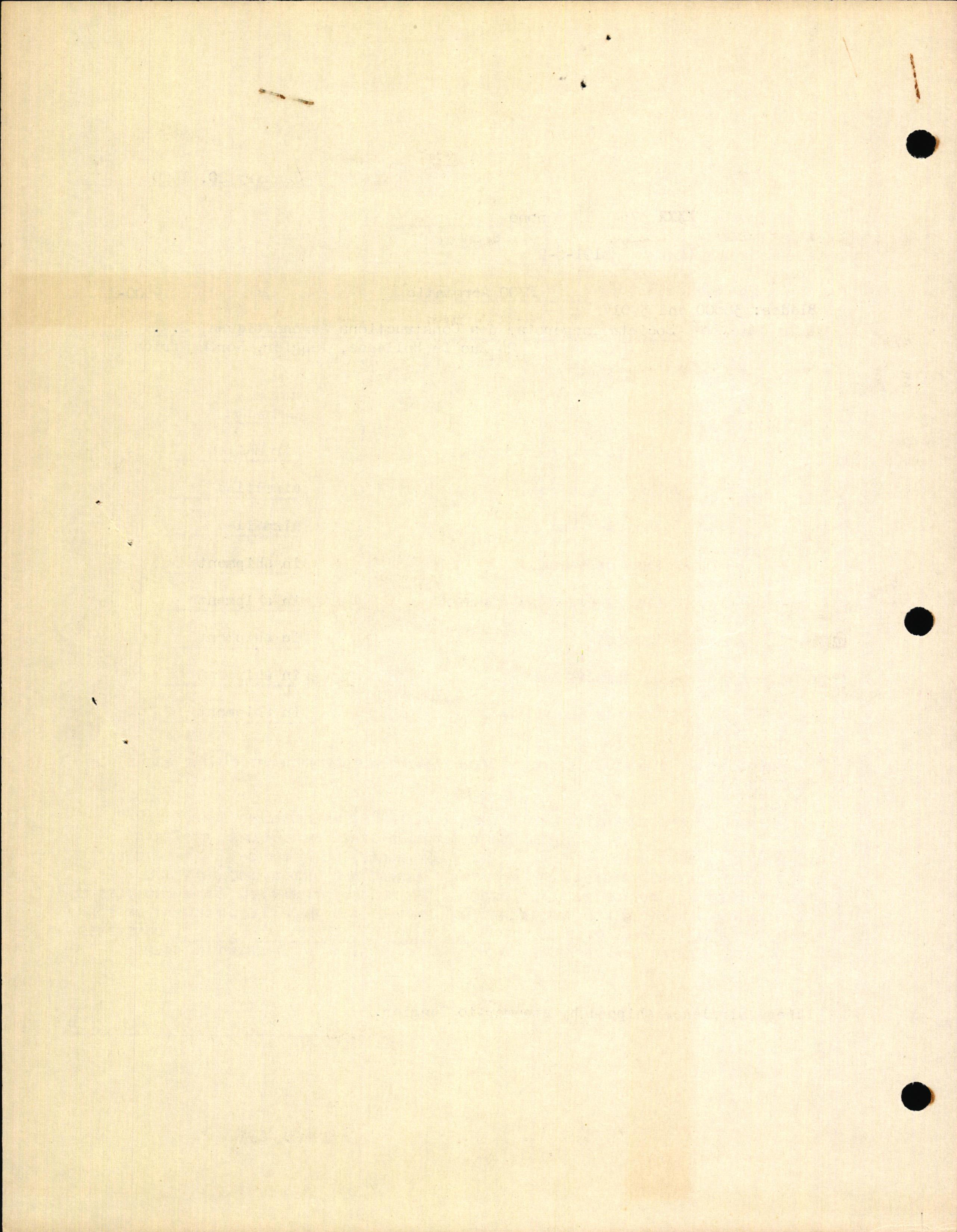 Sample page 2 from AirCorps Library document: Technical Information for Serial Number 3734