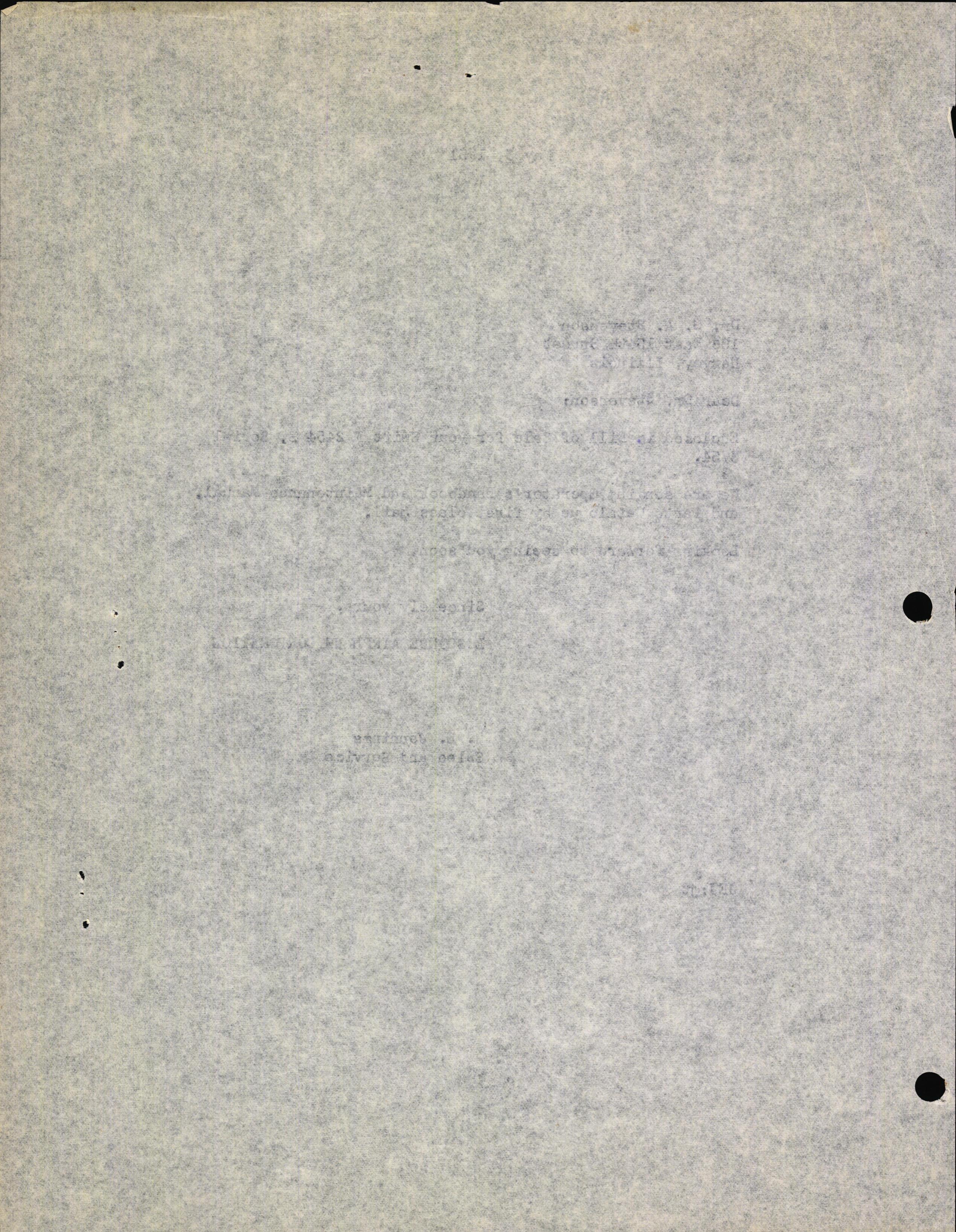 Sample page 2 from AirCorps Library document: Technical Information for Serial Number 3754