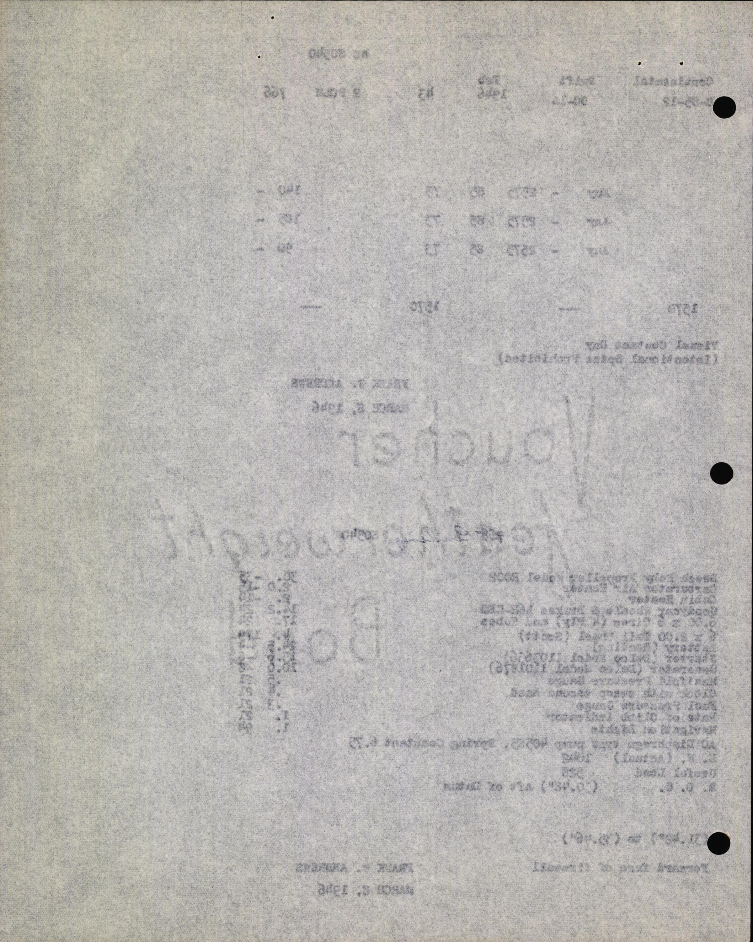 Sample page 6 from AirCorps Library document: Technical Information for Serial Number 43