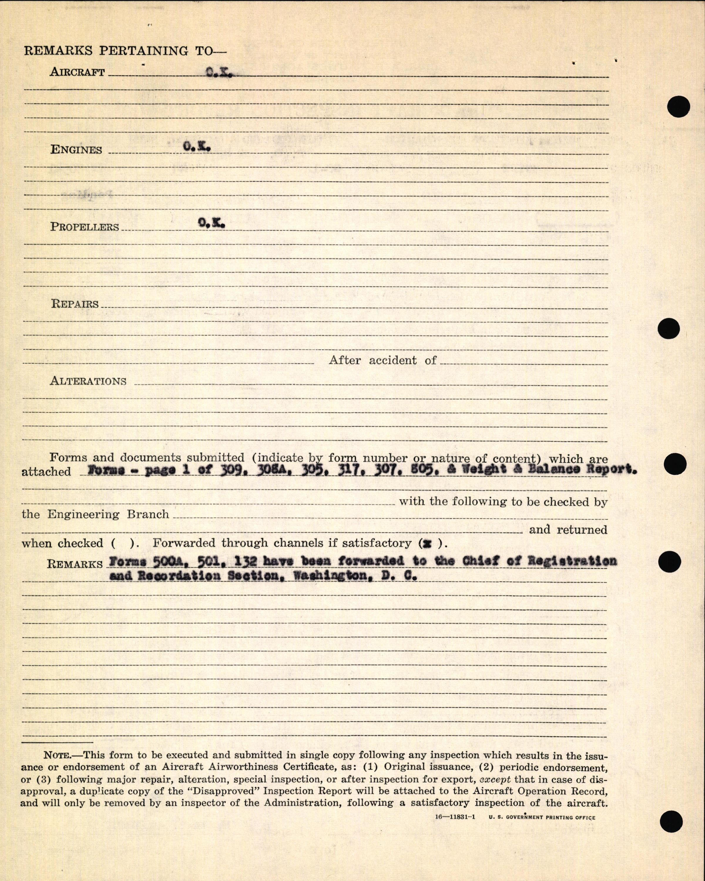 Sample page 6 from AirCorps Library document: Technical Information for Serial Number 44