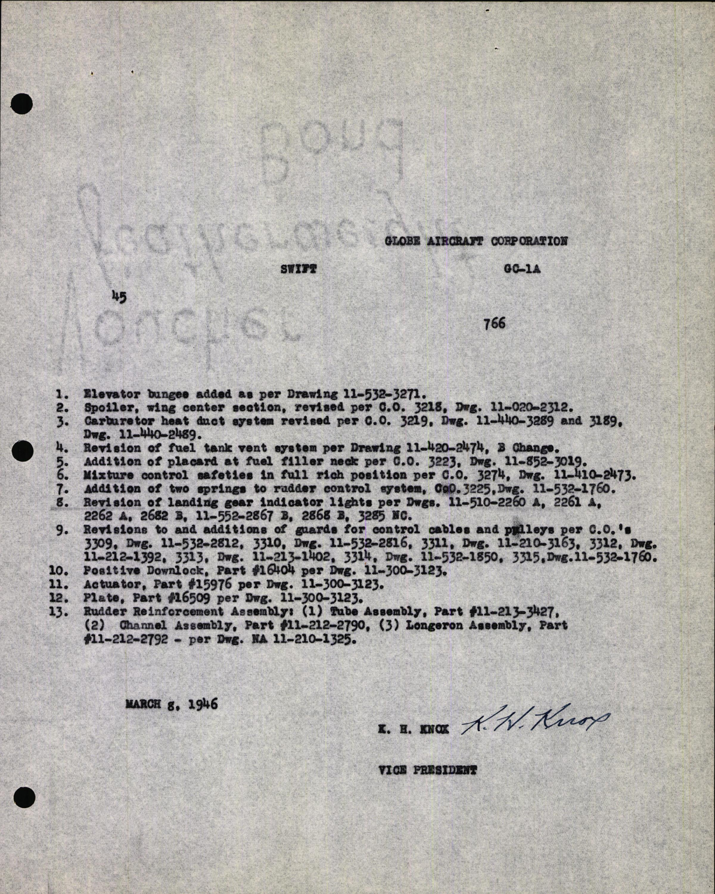 Sample page 7 from AirCorps Library document: Technical Information for Serial Number 45