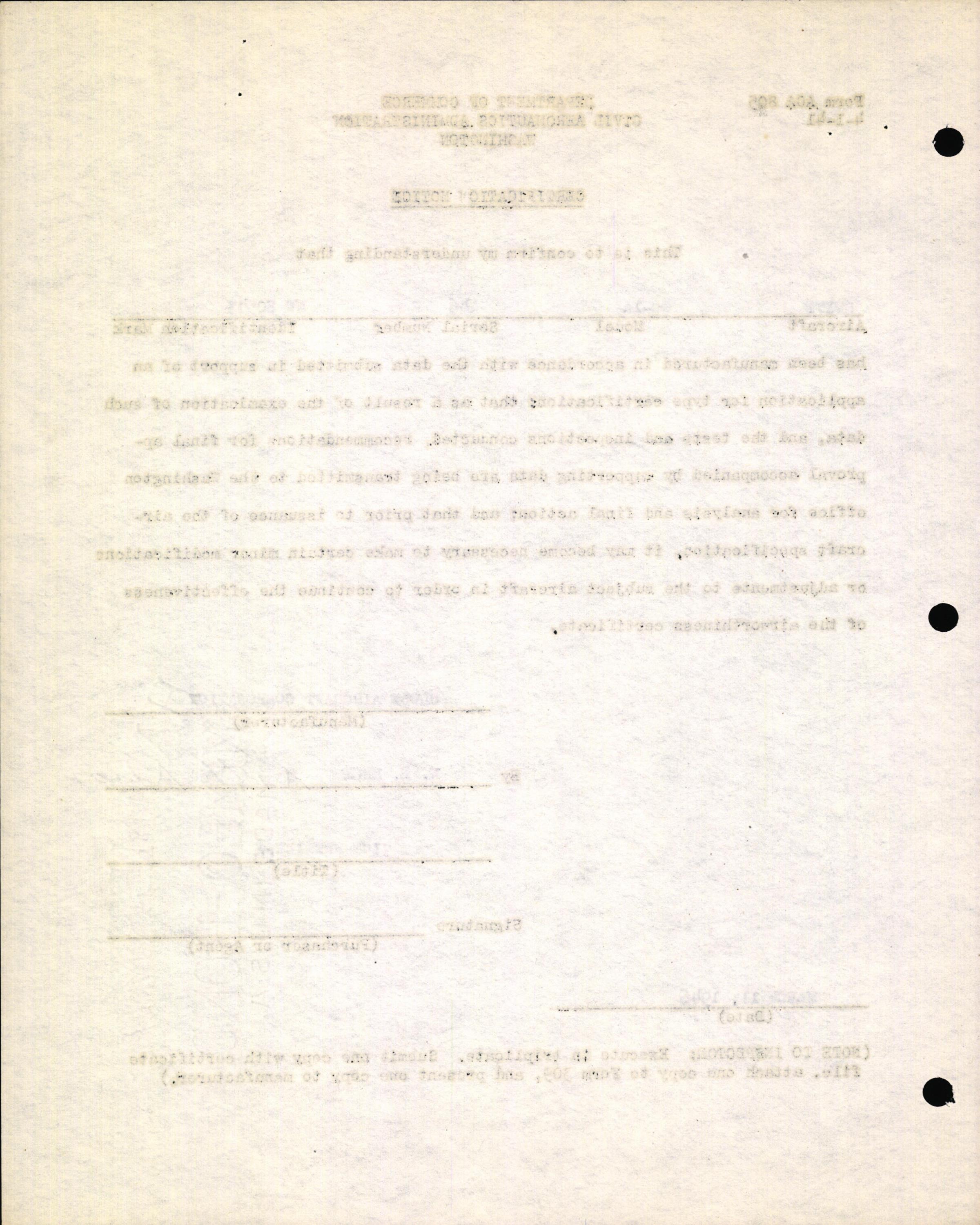 Sample page 8 from AirCorps Library document: Technical Information for Serial Number 46