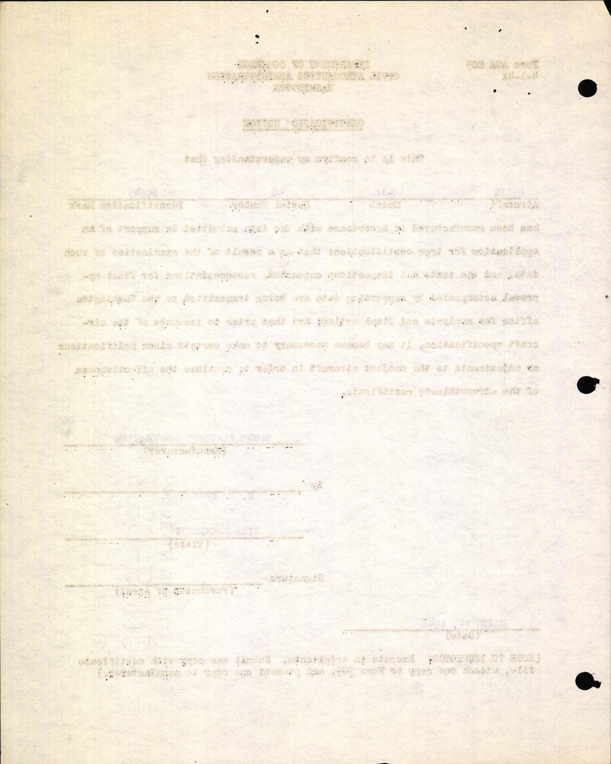 Sample page 4 from AirCorps Library document: Technical Information for Serial Number 48
