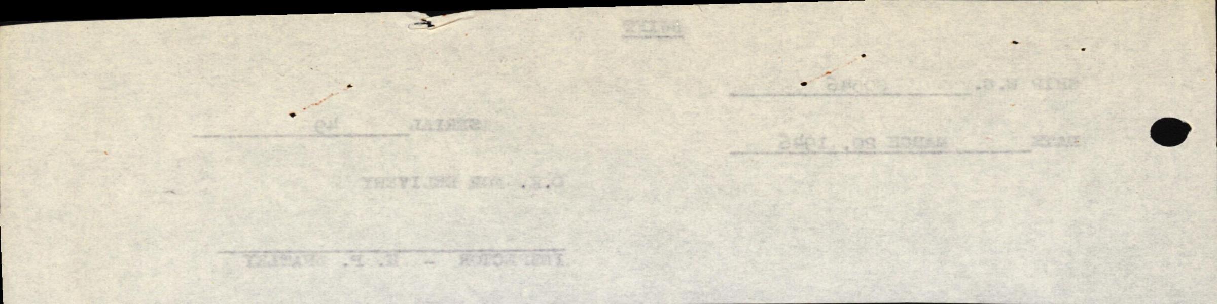 Sample page 4 from AirCorps Library document: Technical Information for Serial Number 49