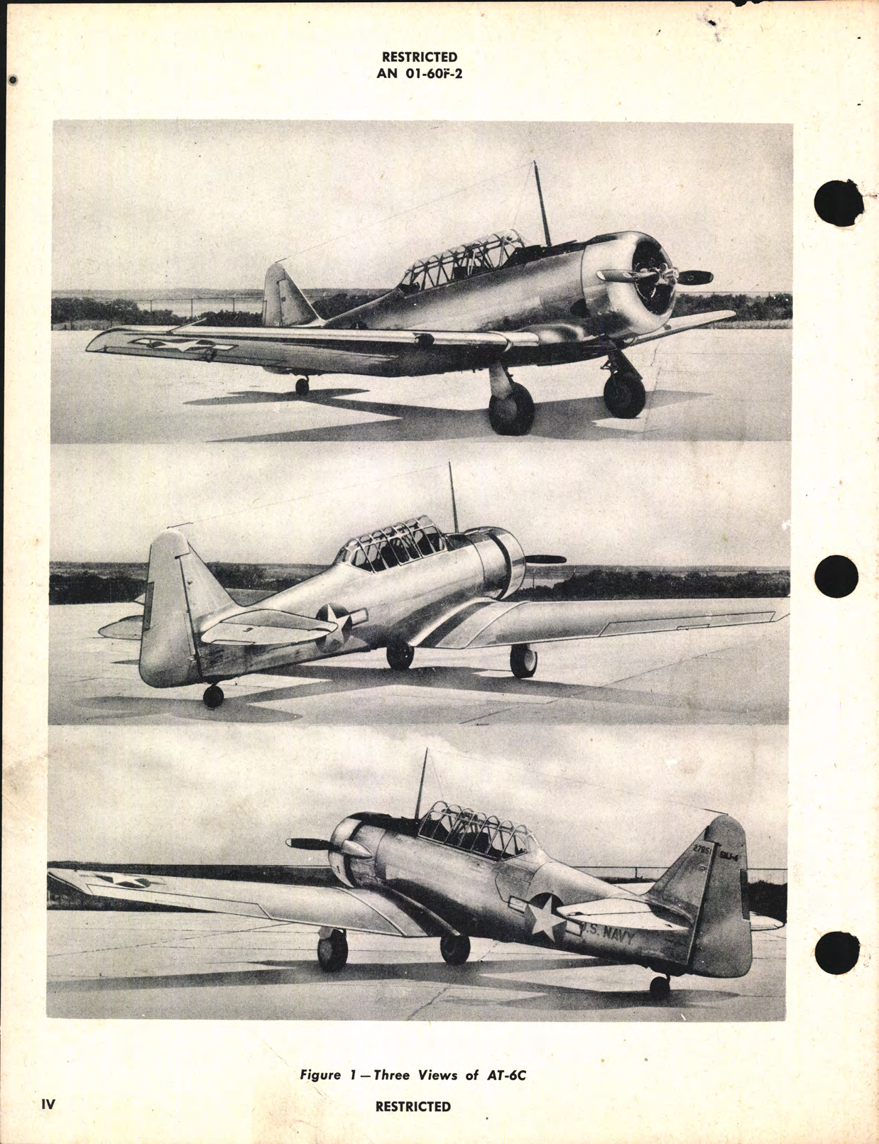 Sample page 6 from AirCorps Library document: Erection & Maintenance Instructions for AT-6, SNJ-3, SNJ-, SNJ-5, and SNJ-6 (Harvard IIA and III)