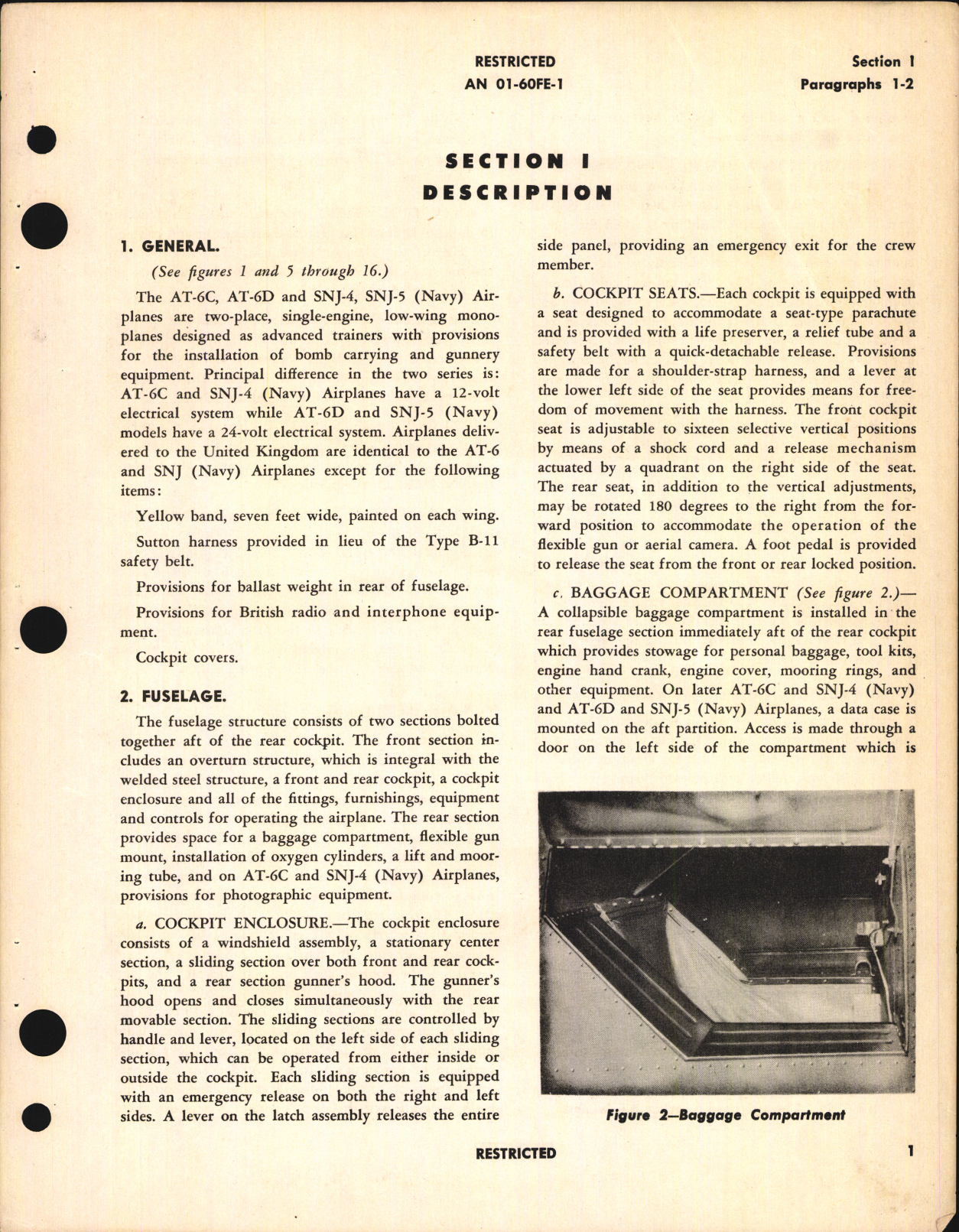 Sample page 5 from AirCorps Library document: Pilot's Flight Operating Instructions for AT-6C and AT-6D, SNJ-5 (Harvard IIA and III)