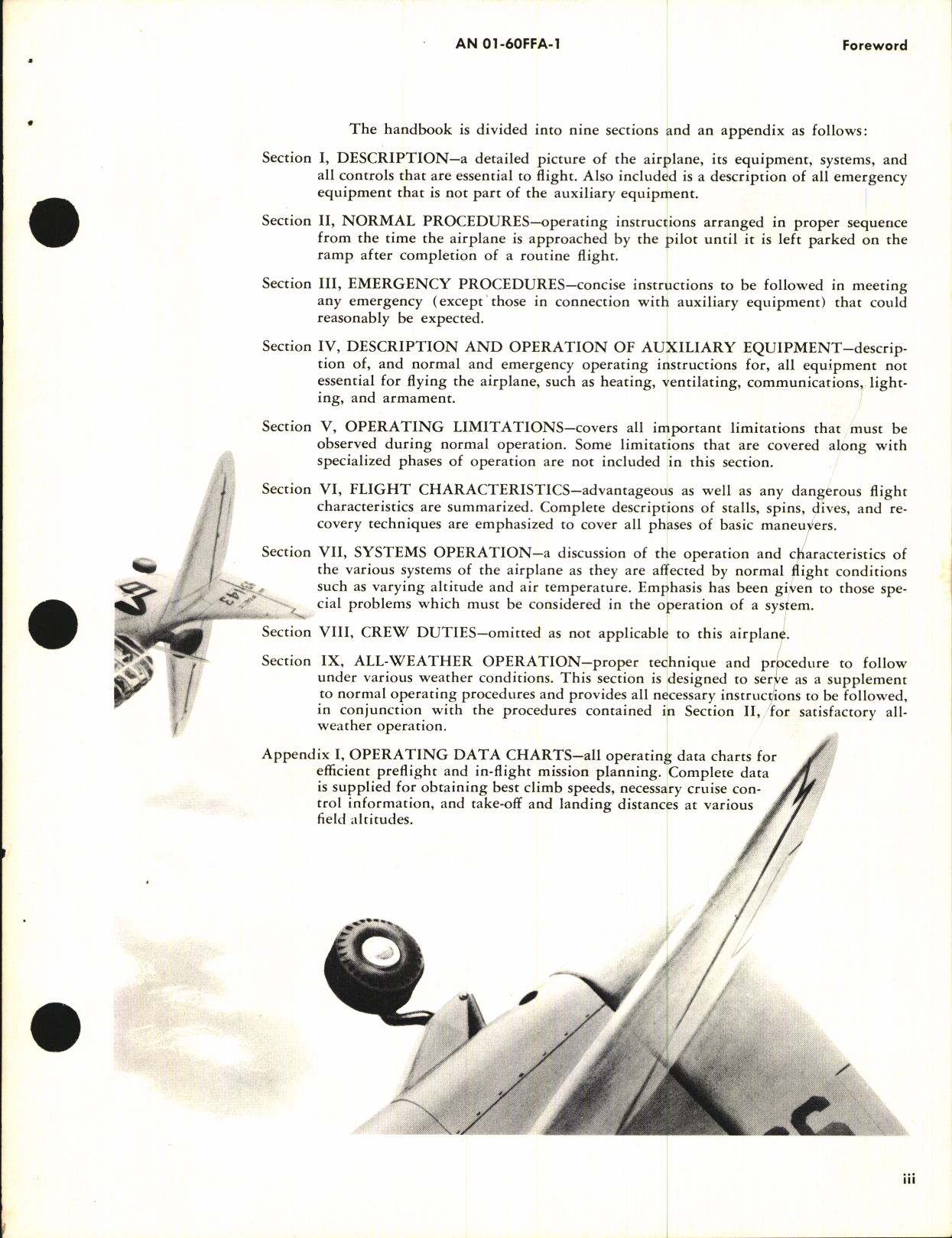 Sample page 5 from AirCorps Library document: Flight Handbook for T-6G