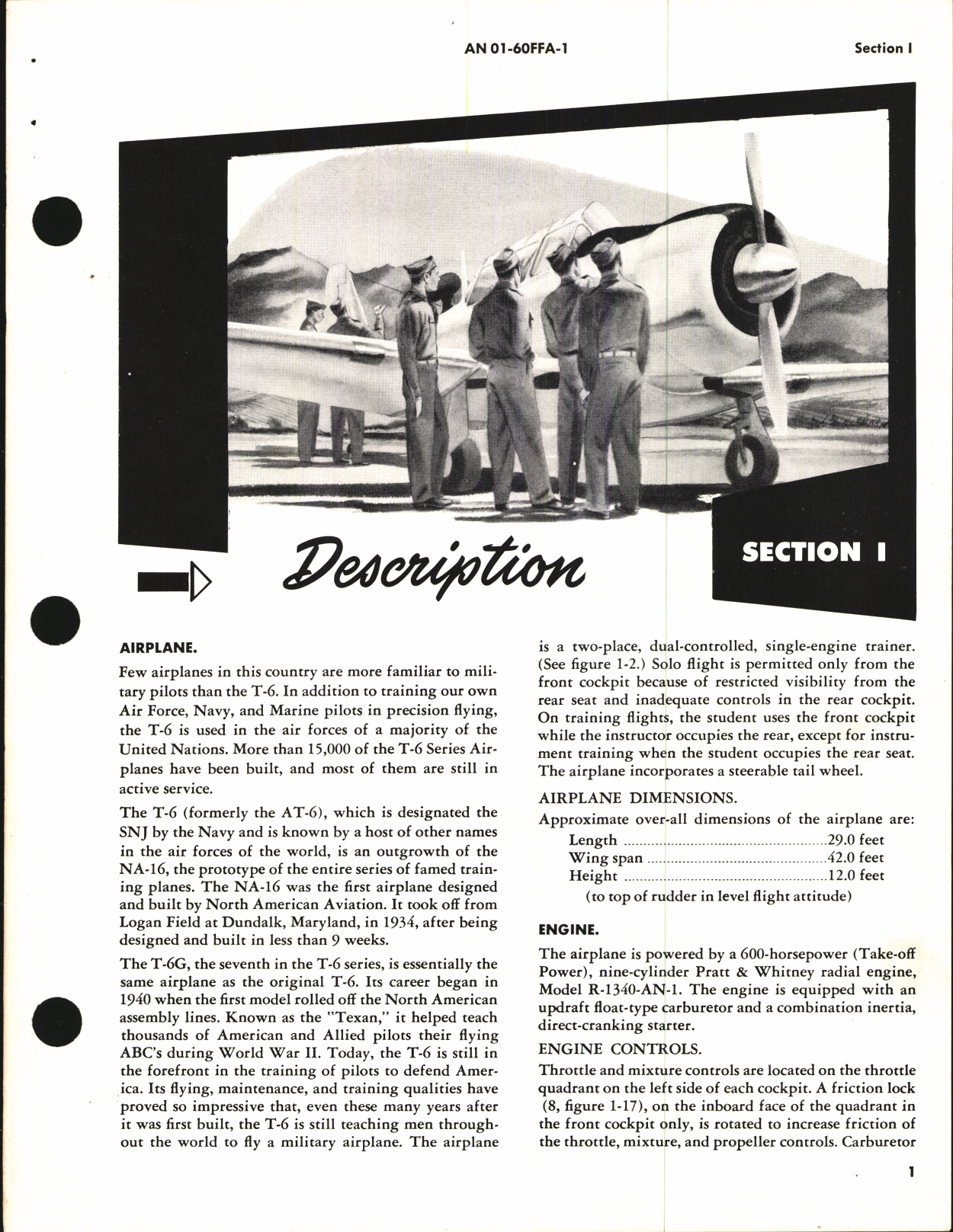Sample page 7 from AirCorps Library document: Flight Handbook for T-6G
