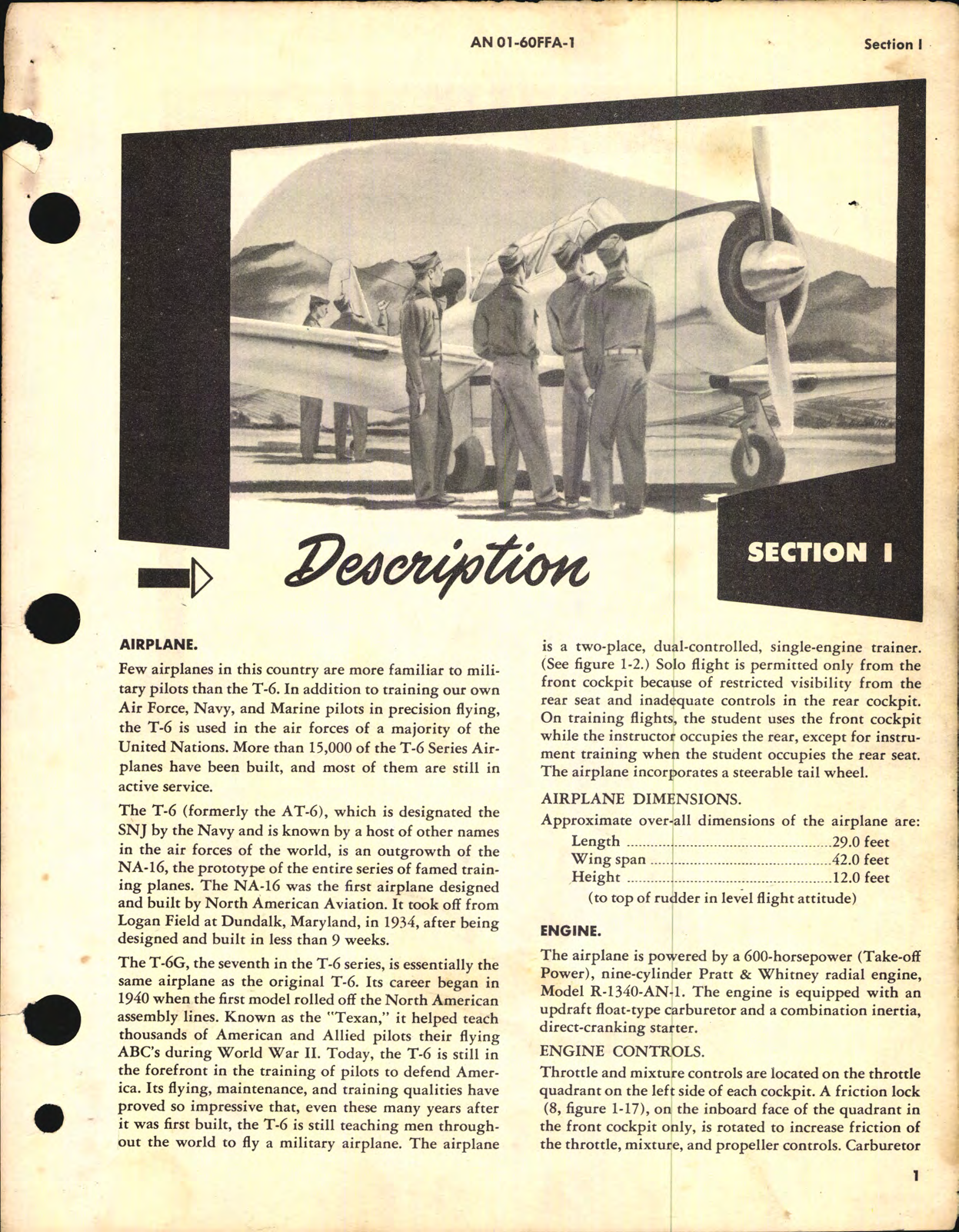 Sample page 7 from AirCorps Library document: Flight Handbook for T-6G