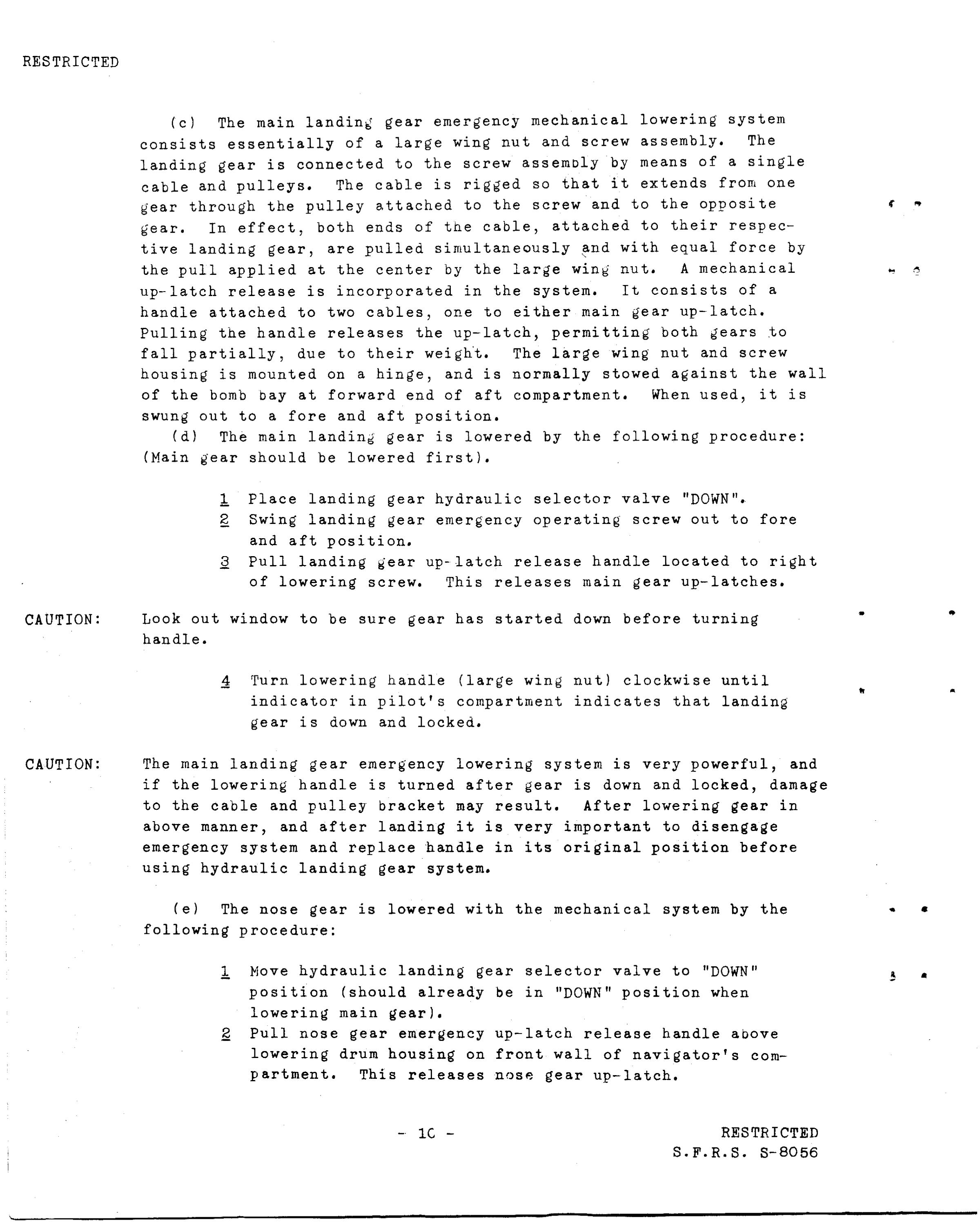 Sample page 11 from AirCorps Library document: 50 HR Inspection & Maintenance B-25 - SFRS S-8056