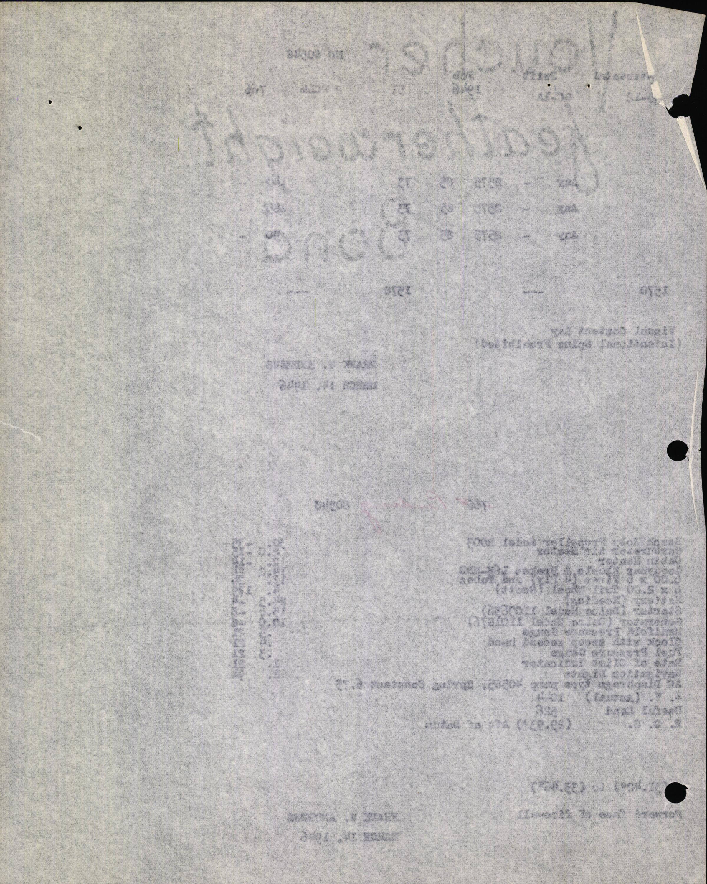 Sample page 6 from AirCorps Library document: Technical Information for Serial Number 51