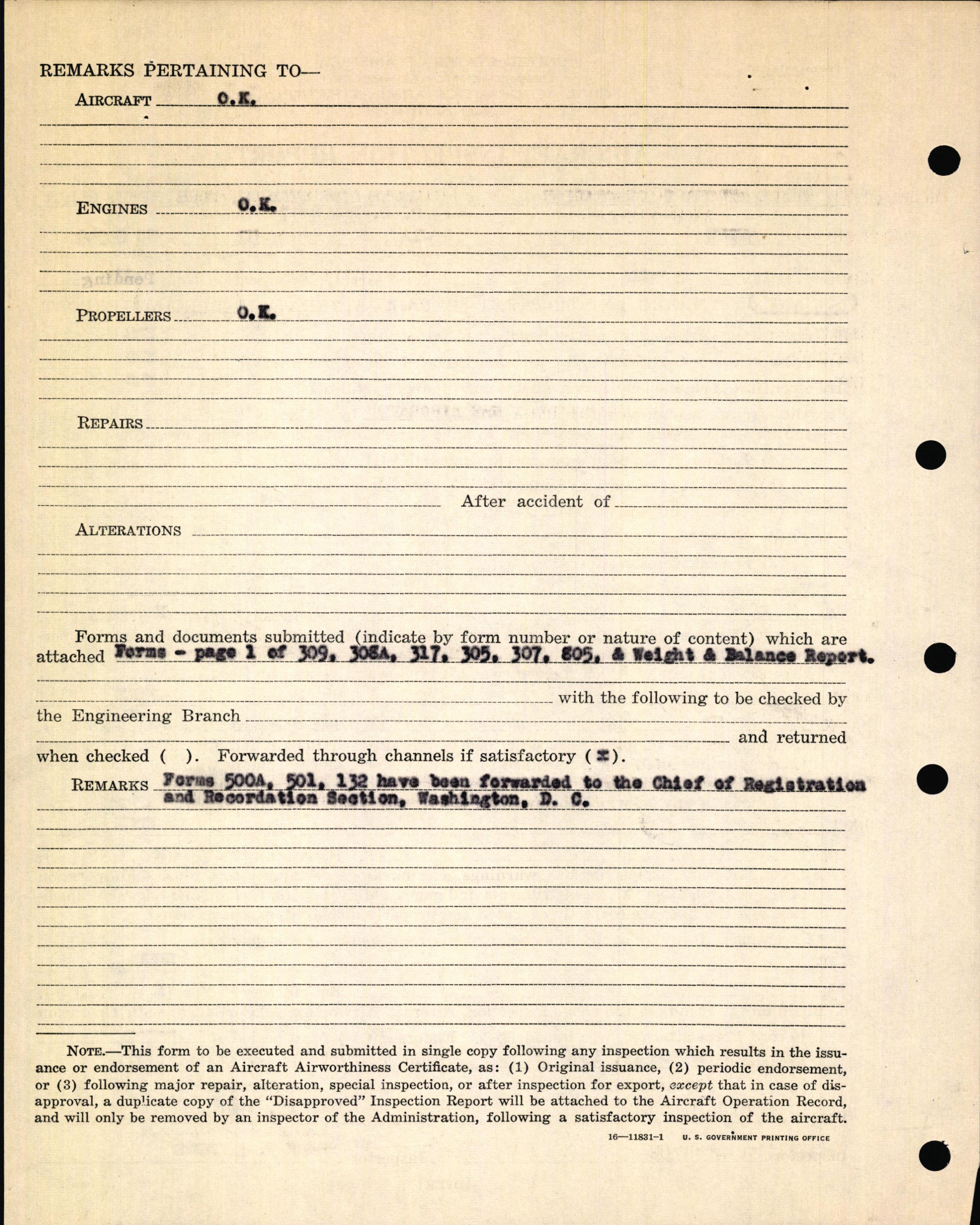 Sample page 6 from AirCorps Library document: Technical Information for Serial Number 52