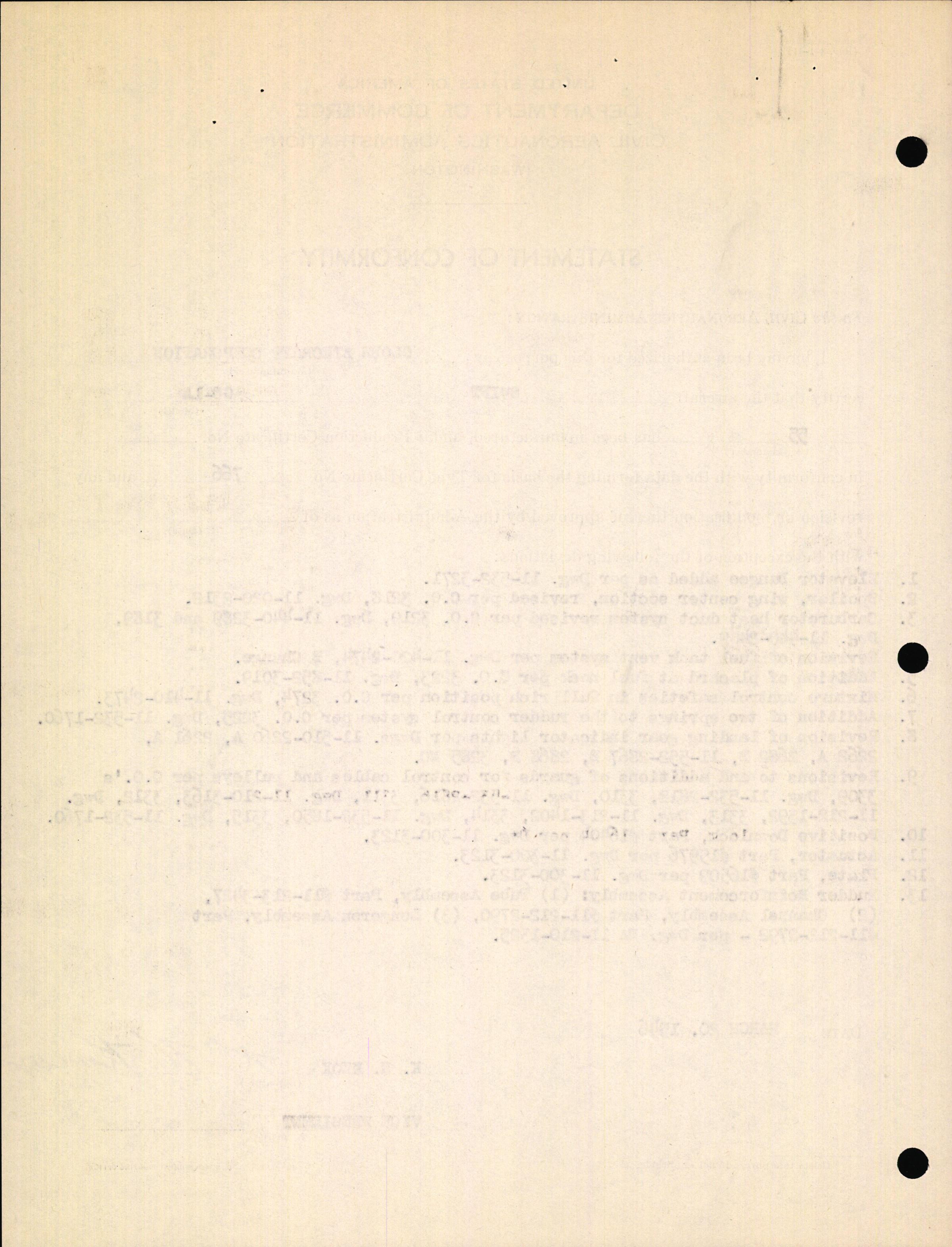 Sample page 8 from AirCorps Library document: Technical Information for Serial Number 55