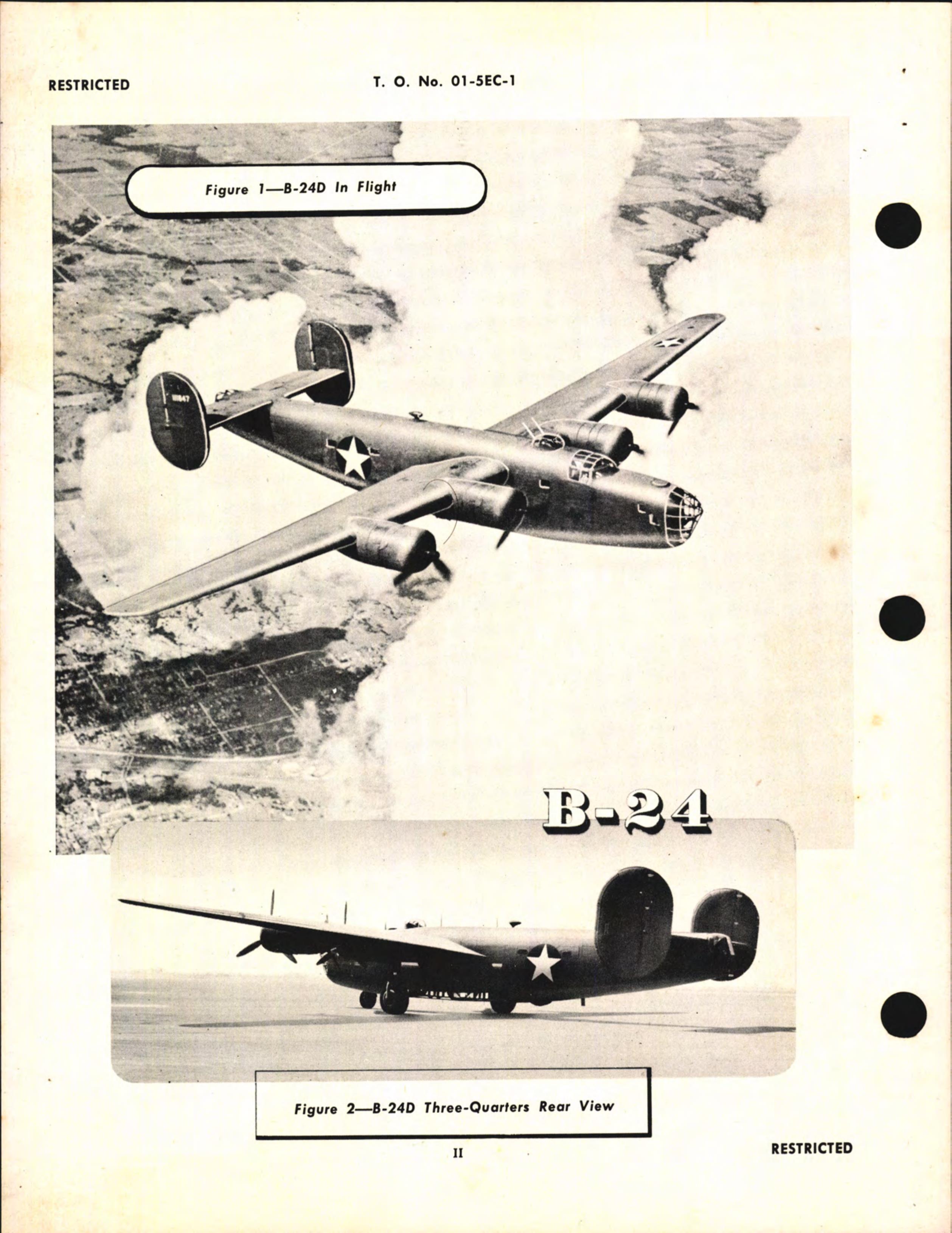 Sample page 4 from AirCorps Library document: Pilot's Flight Operating Instructions for B-24C, D, E, and G