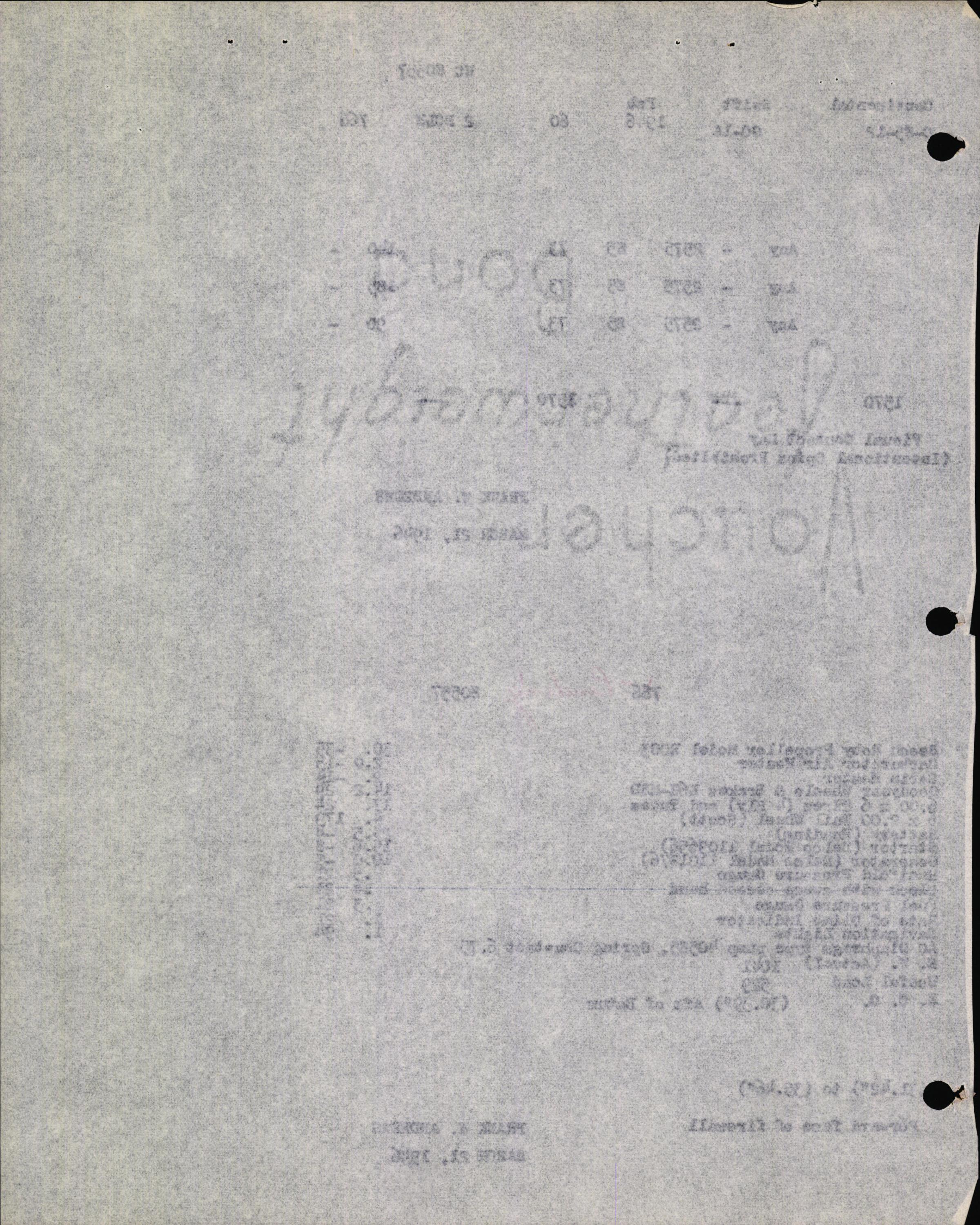 Sample page 6 from AirCorps Library document: Technical Information for Serial Number 60