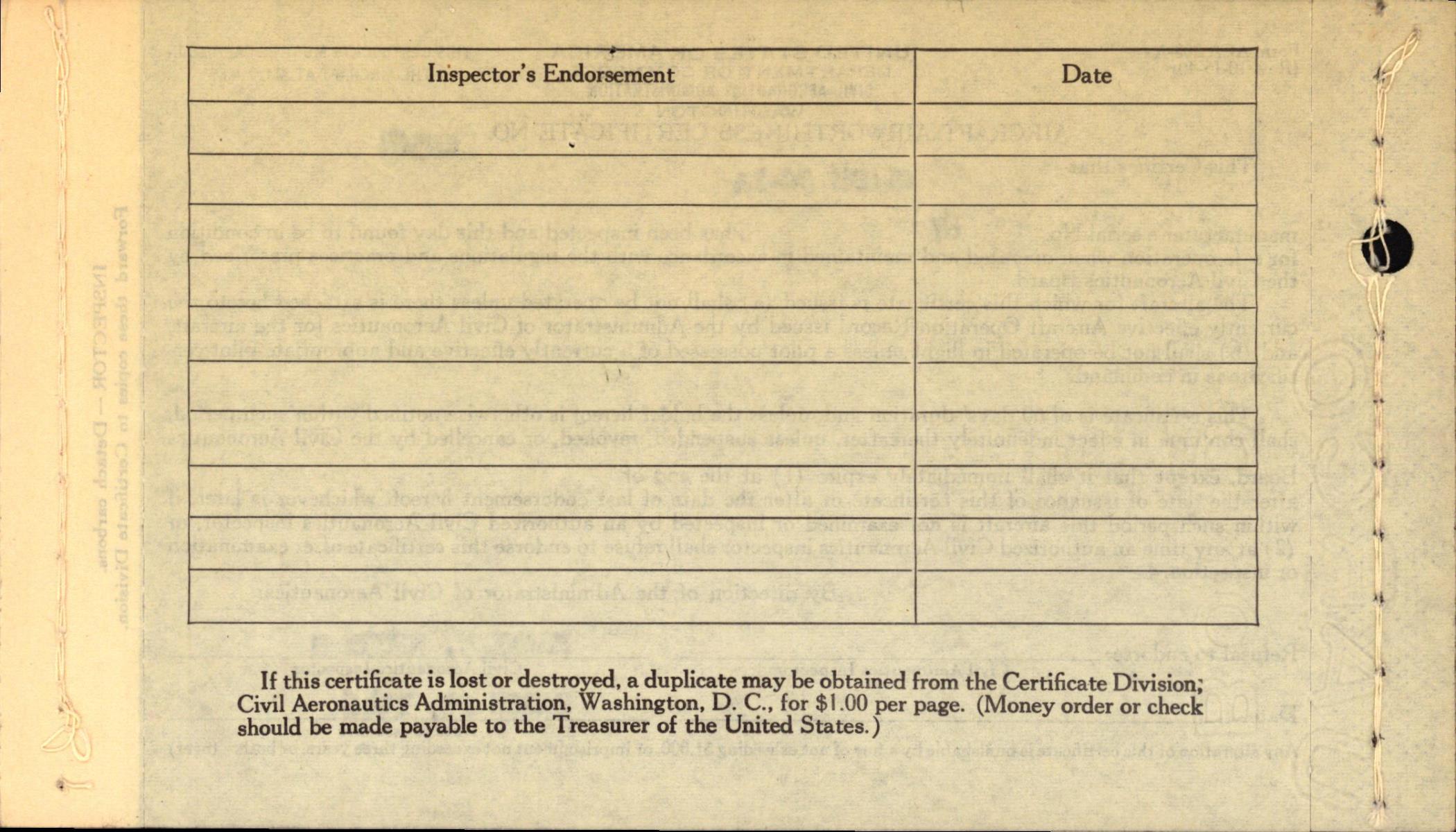 Sample page 4 from AirCorps Library document: Technical Information for Serial Number 67