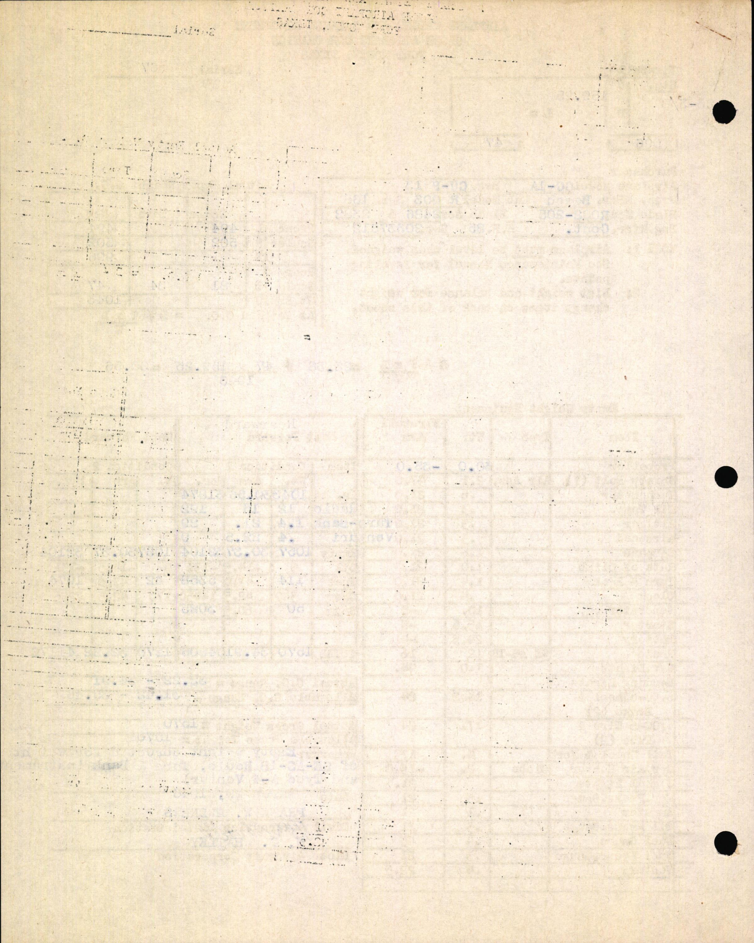 Sample page 6 from AirCorps Library document: Technical Information for Serial Number 67