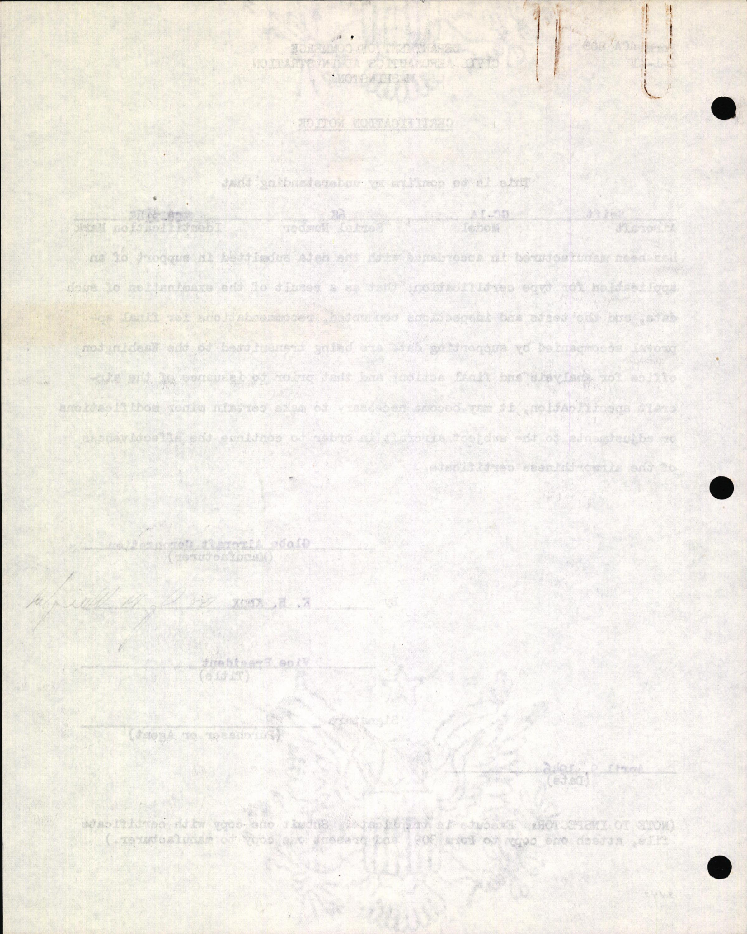Sample page 8 from AirCorps Library document: Technical Information for Serial Number 68
