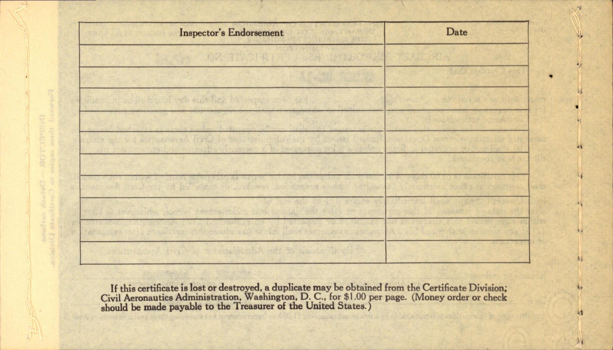 Sample page 4 from AirCorps Library document: Technical Information for Serial Number 69