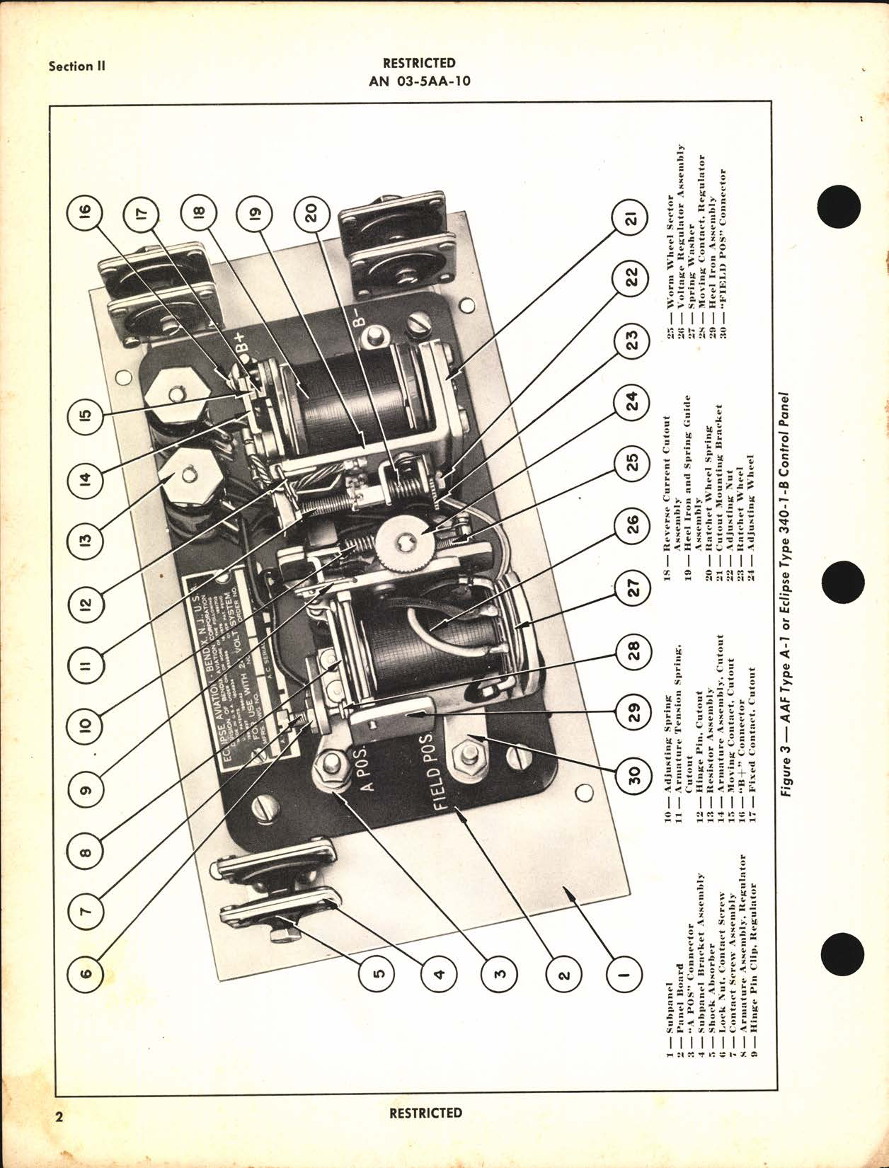 Sample page 6 from AirCorps Library document: Handbook of Instructions with Parts Catalog for Types 323 and 340 D-C Generator Control Panels