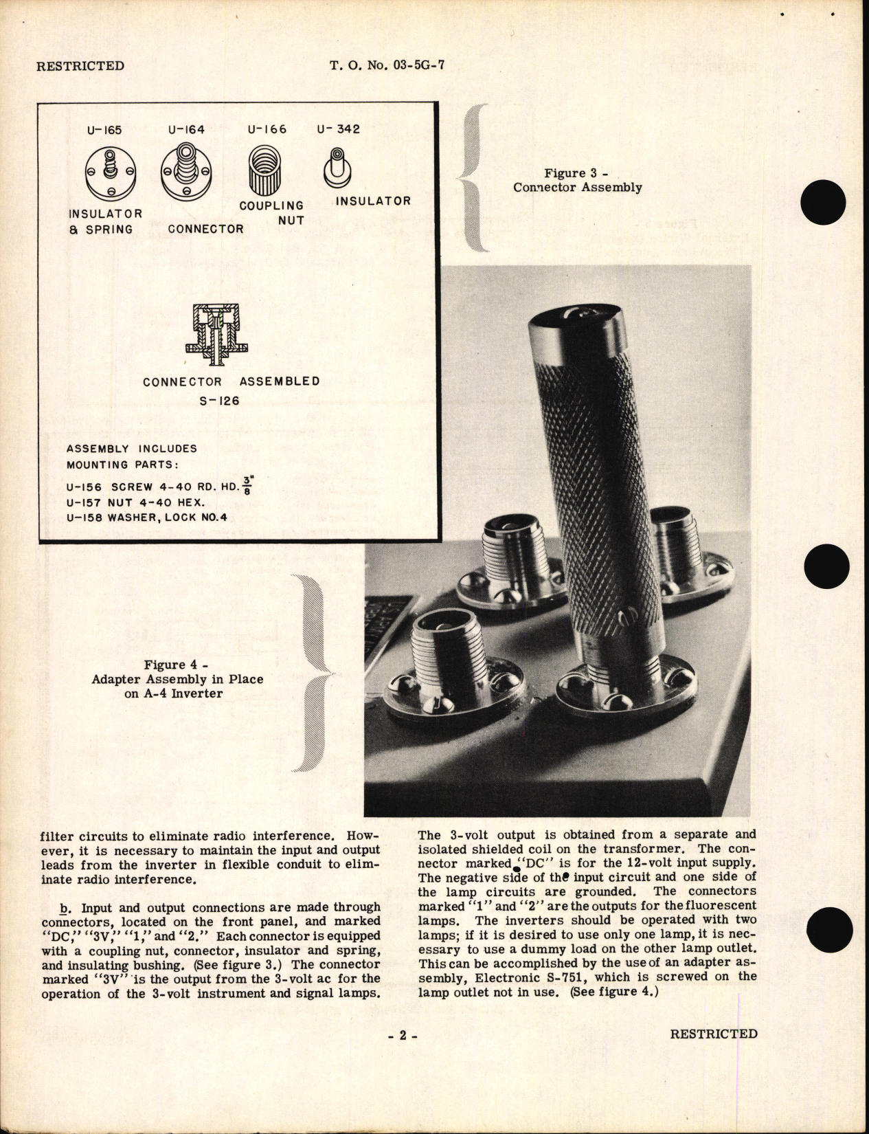 Sample page 6 from AirCorps Library document: Handbook of Instructions with Parts Catalog for Type A-4 Inverter
