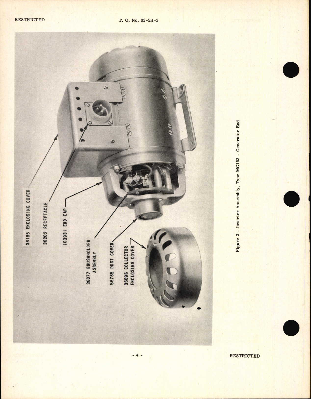 Sample page 6 from AirCorps Library document: Handbook of Instructions with Parts Catalog for Inverter Type MG-153