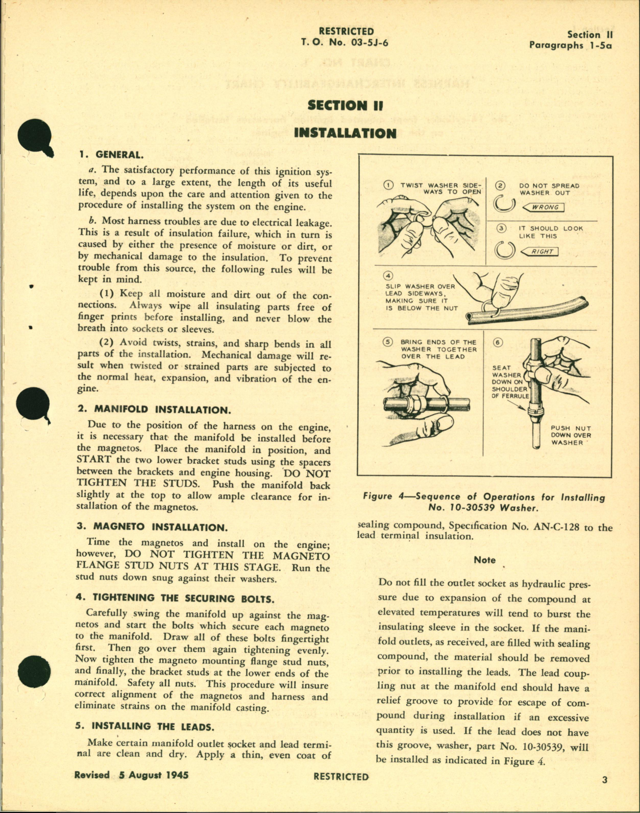 Sample page 7 from AirCorps Library document: Service and Overhaul Instructions for Aircraft Ignition Cast-Filled 14-Cylinder Harness