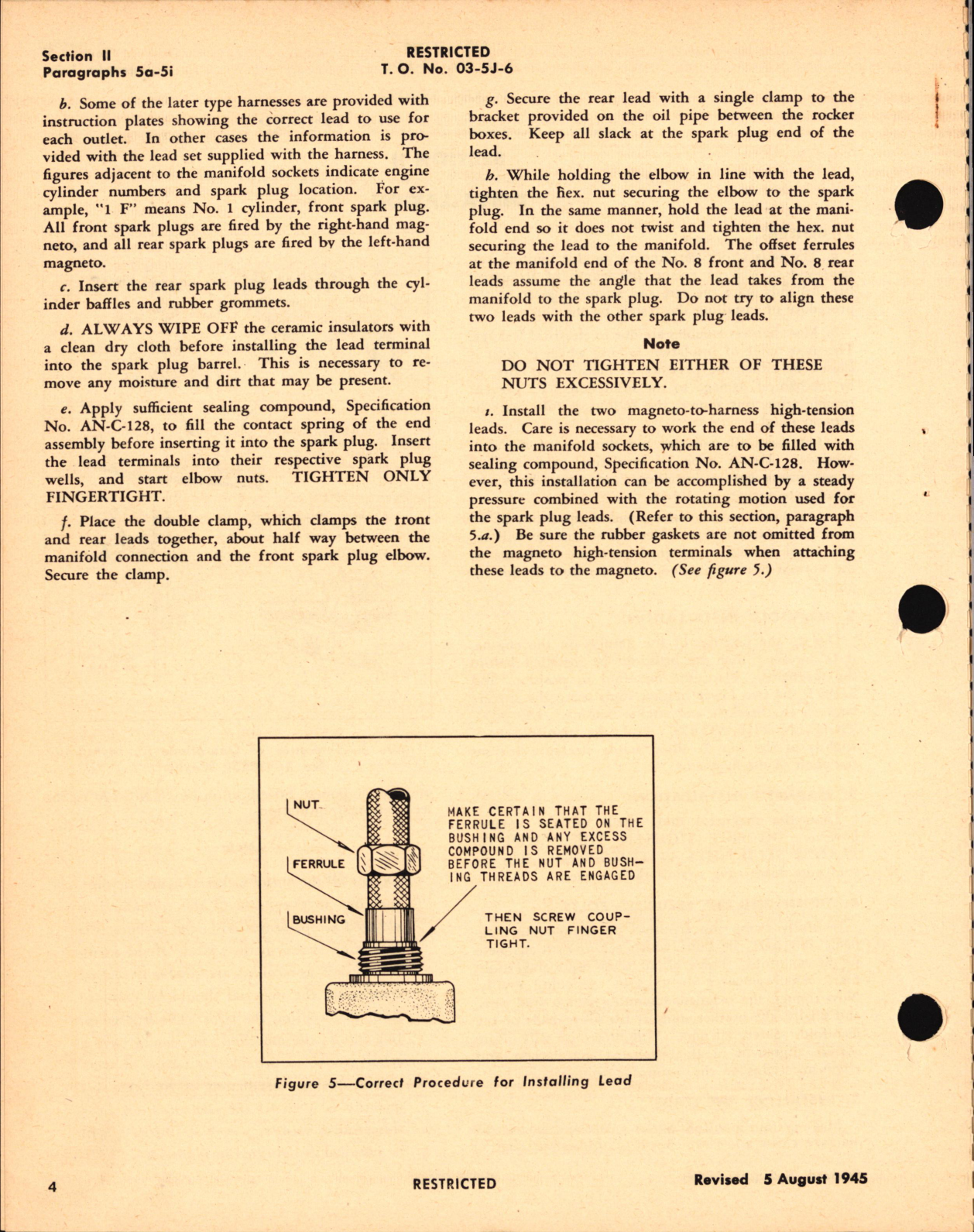 Sample page 8 from AirCorps Library document: Service and Overhaul Instructions for Aircraft Ignition Cast-Filled 14-Cylinder Harness