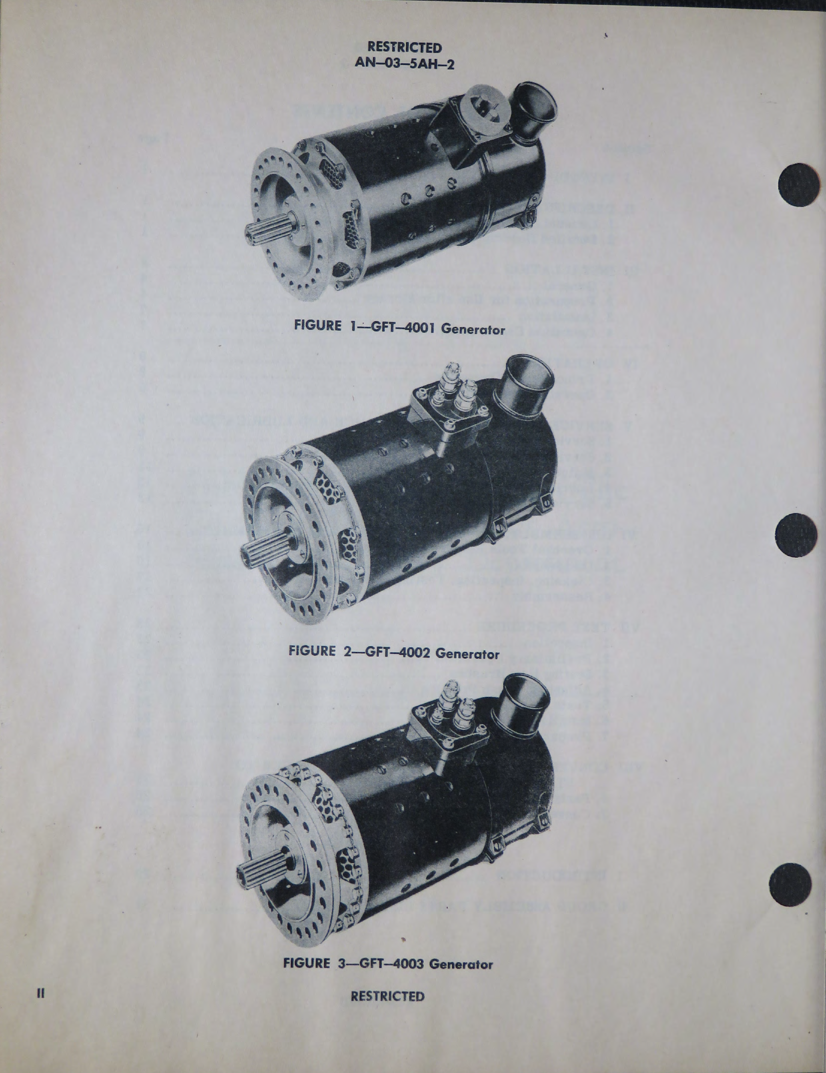 Sample page 6 from AirCorps Library document: Handbook of Instructions with Parts Catalog for Main Engine Driven Generators