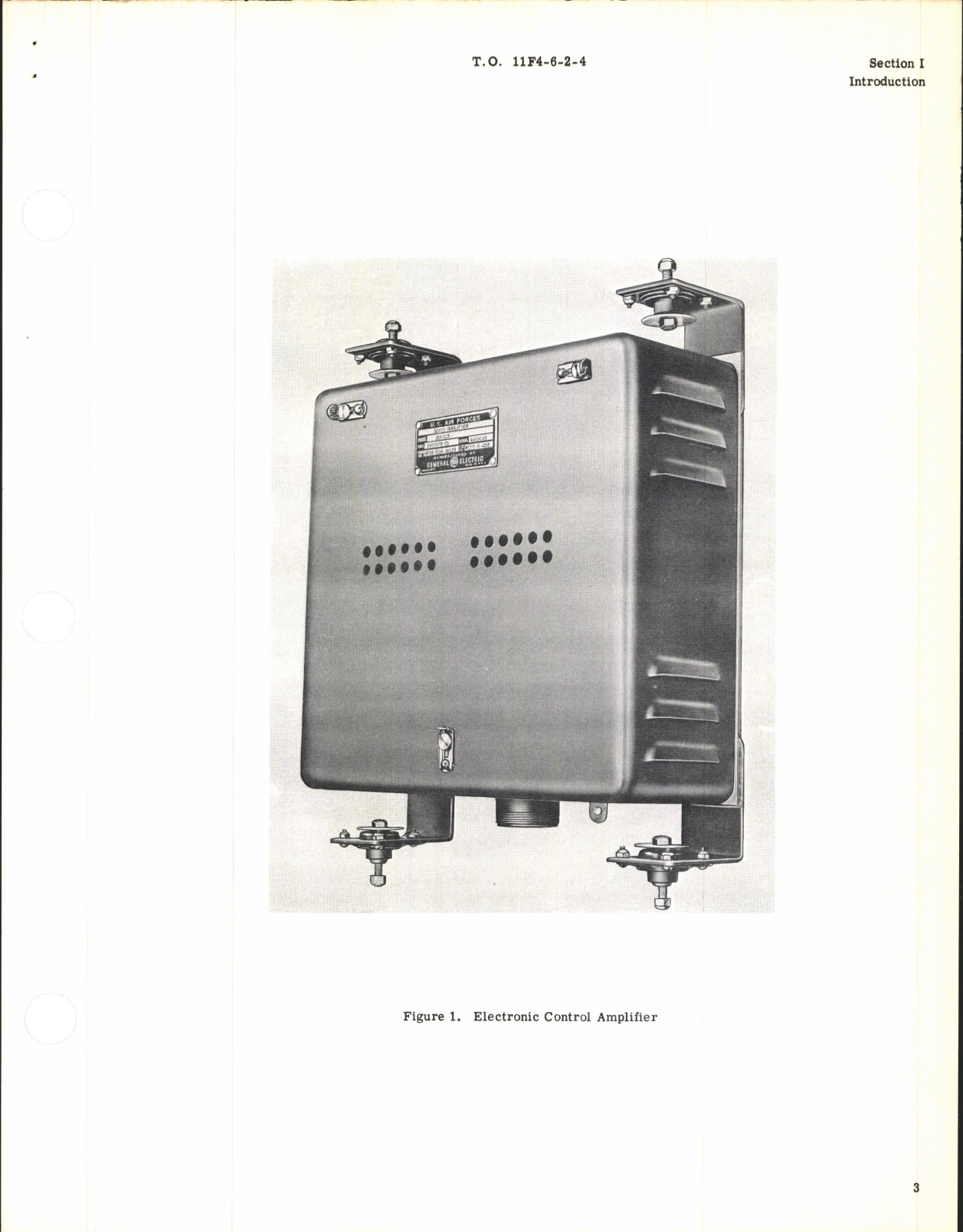 Sample page 5 from AirCorps Library document: Illustrated Parts Breakdown for Electronic Control Amplifier Model 2CV1C3 Part No. 141D678G1