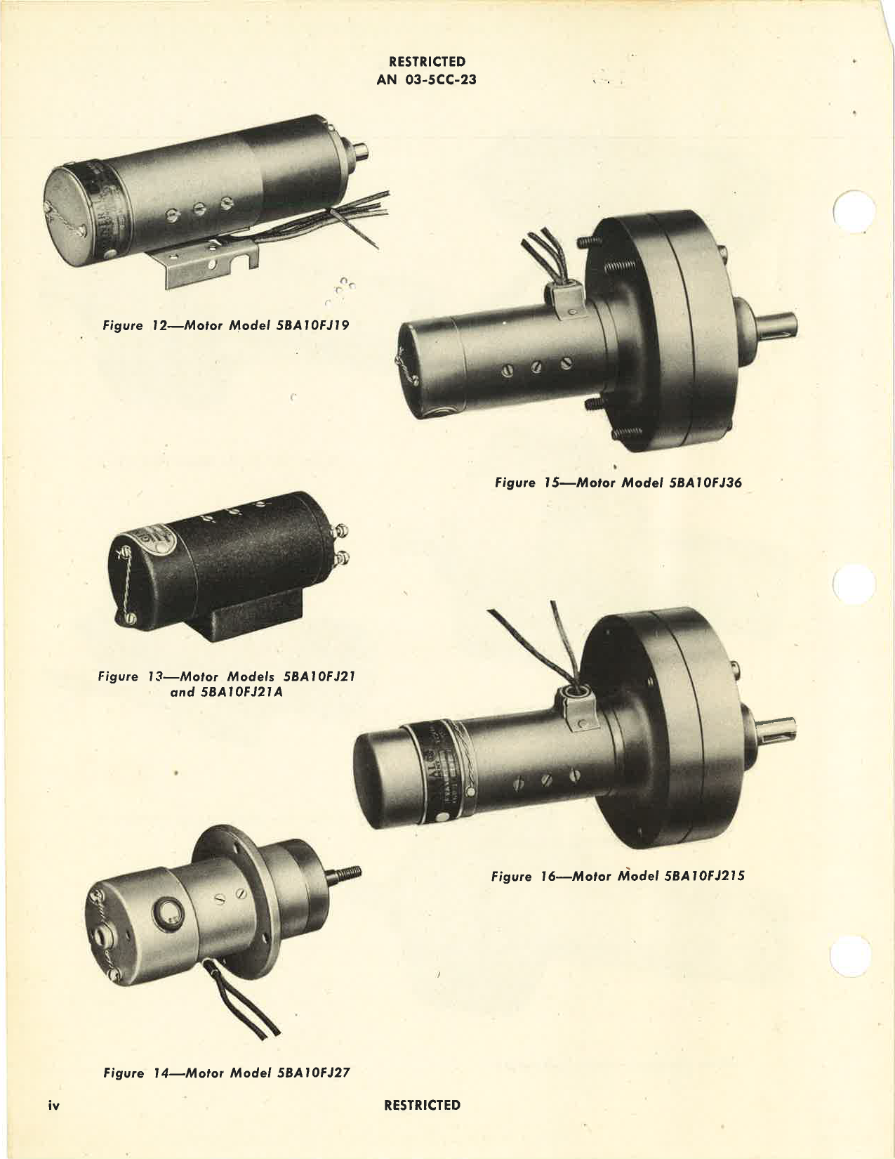 Sample page 6 from AirCorps Library document: Handbook of Instructions with Parts Catalog for Aircraft Electric Motors Model 5BA10 Series