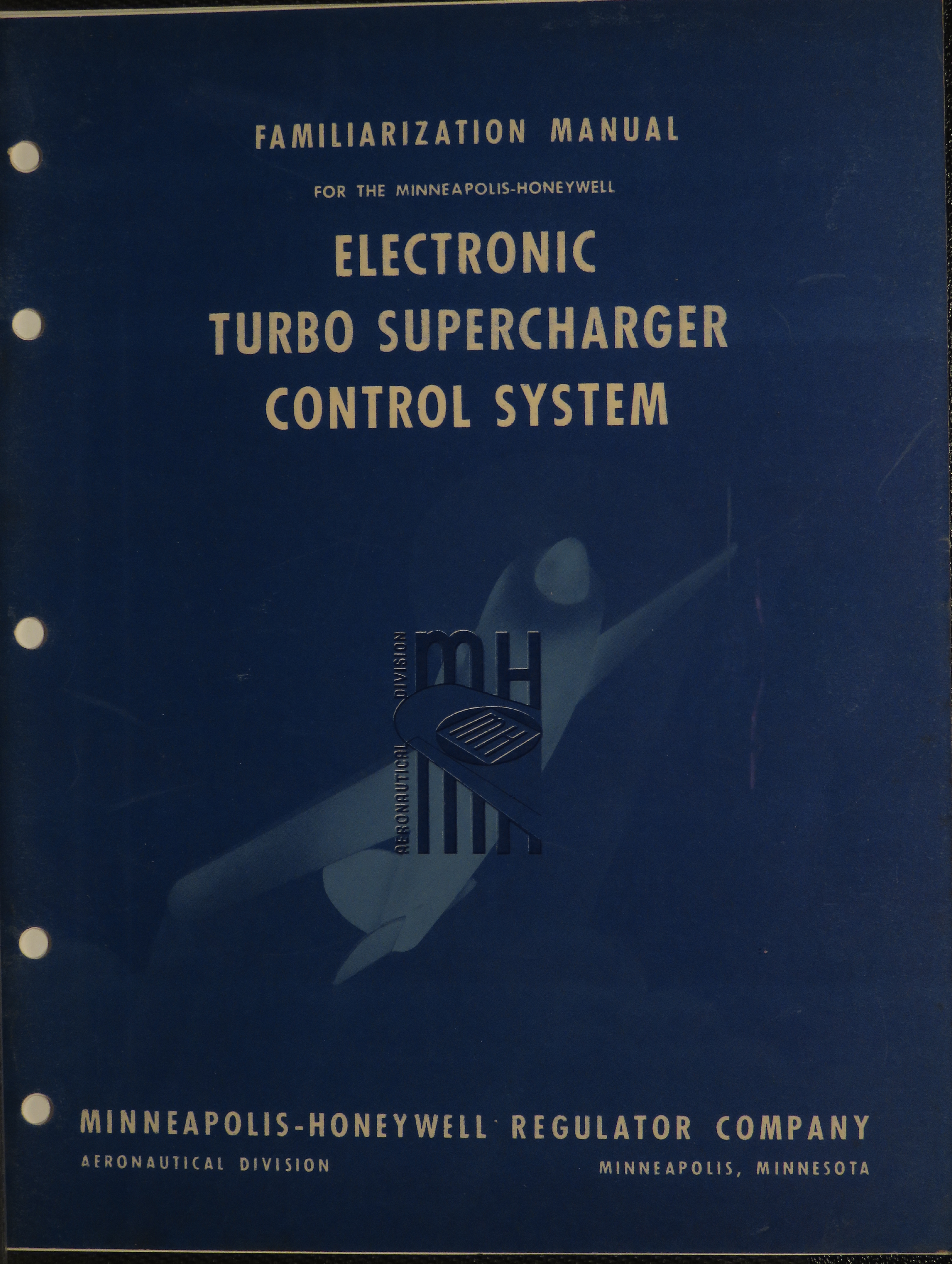 Sample page 1 from AirCorps Library document: Familiarization Manual for Type B Electronic Turbosupercharger Control System
