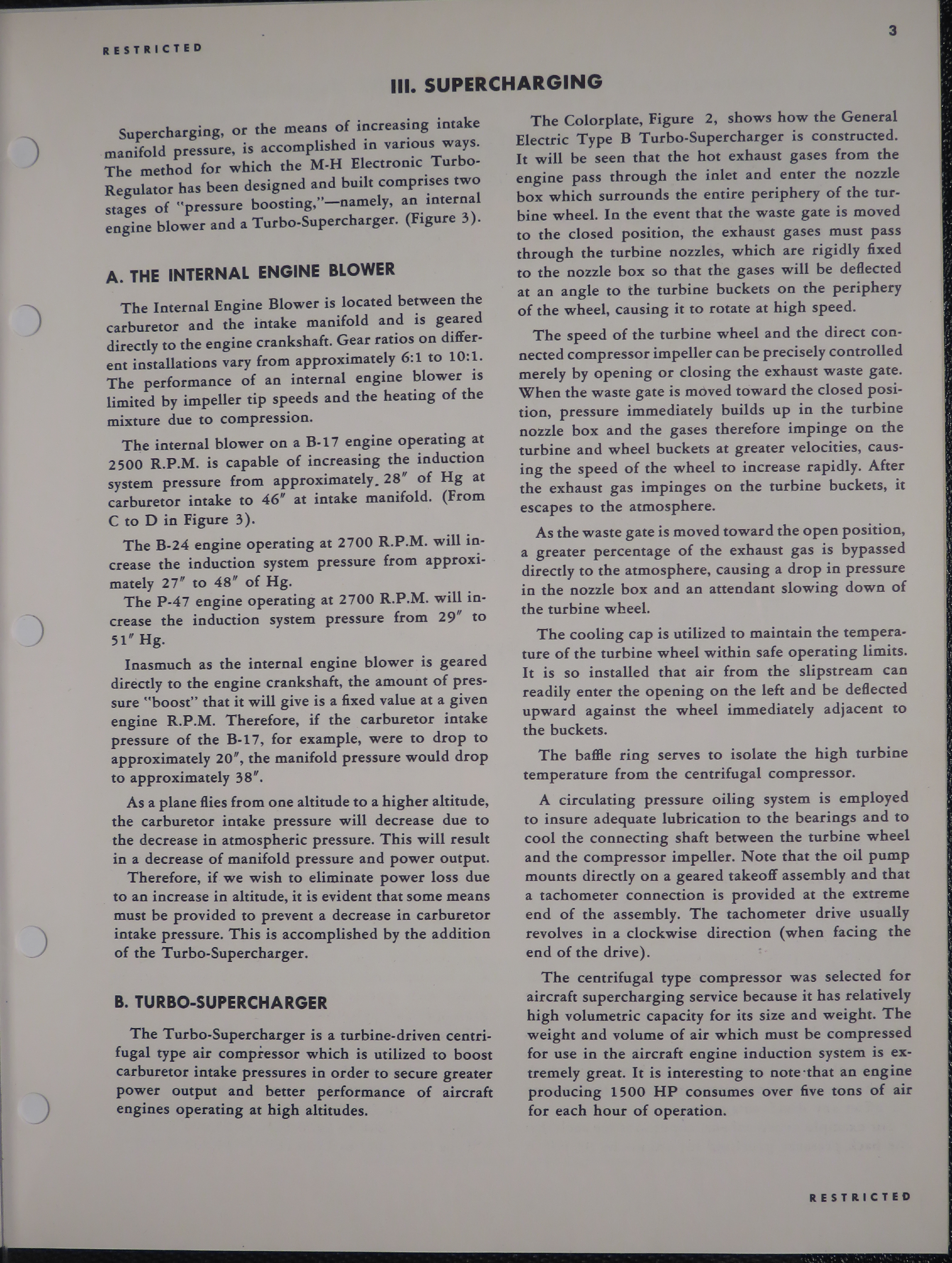 Sample page 7 from AirCorps Library document: Familiarization Manual for Type B Electronic Turbosupercharger Control System