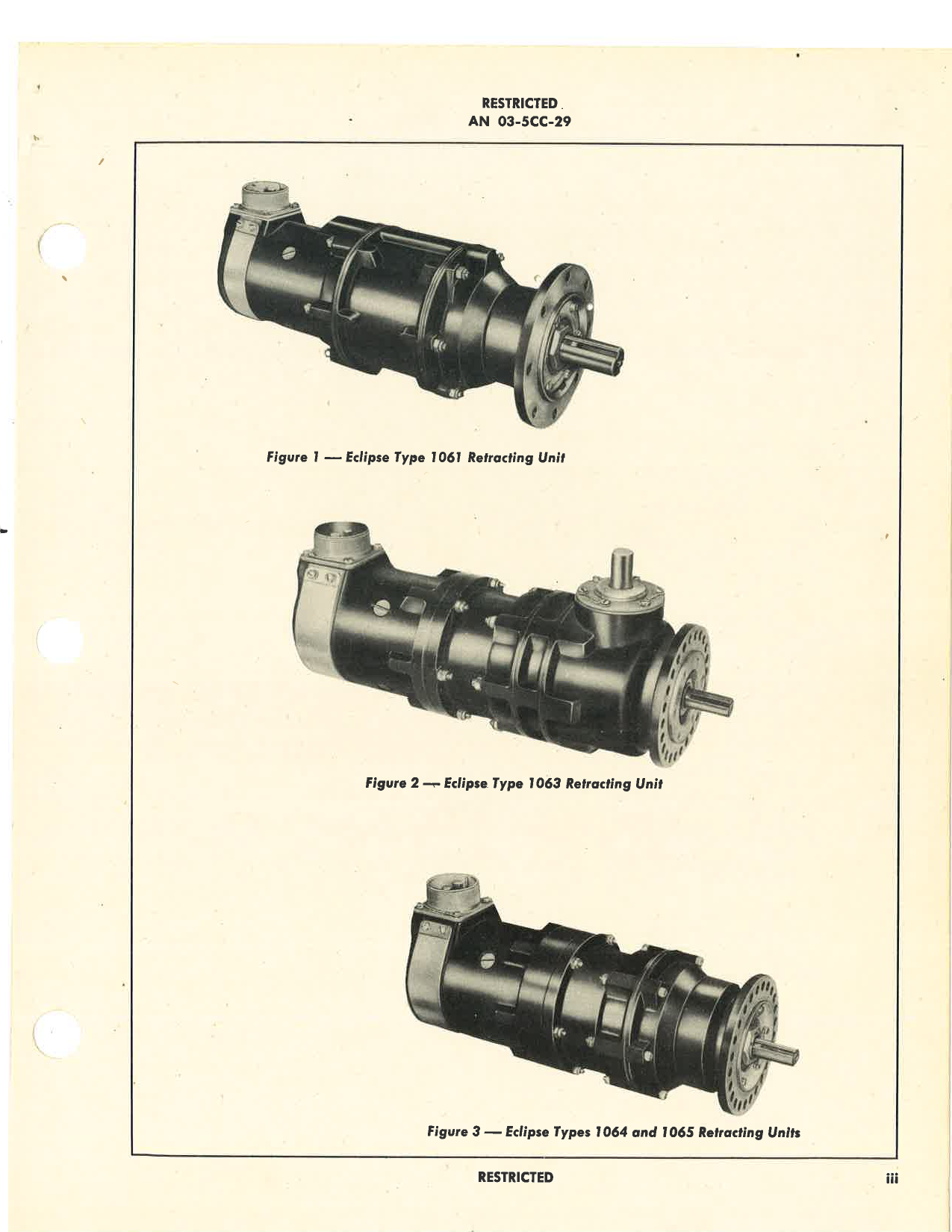 Sample page 5 from AirCorps Library document: Operation, Service & Overhaul Instructions with Parts Catalog for Retracting Motors