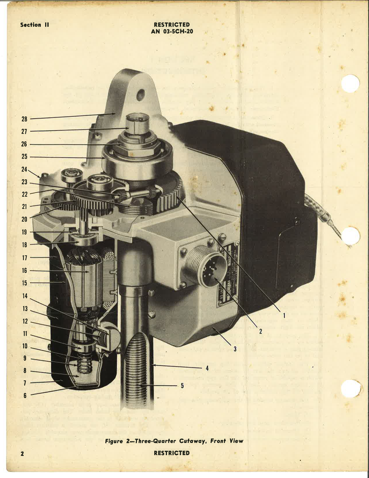 Sample page 6 from AirCorps Library document: Operation, Service & Overhaul Instructions with Parts Catalog for Coolant Radiator Exit Flap Actuator Type R4800A