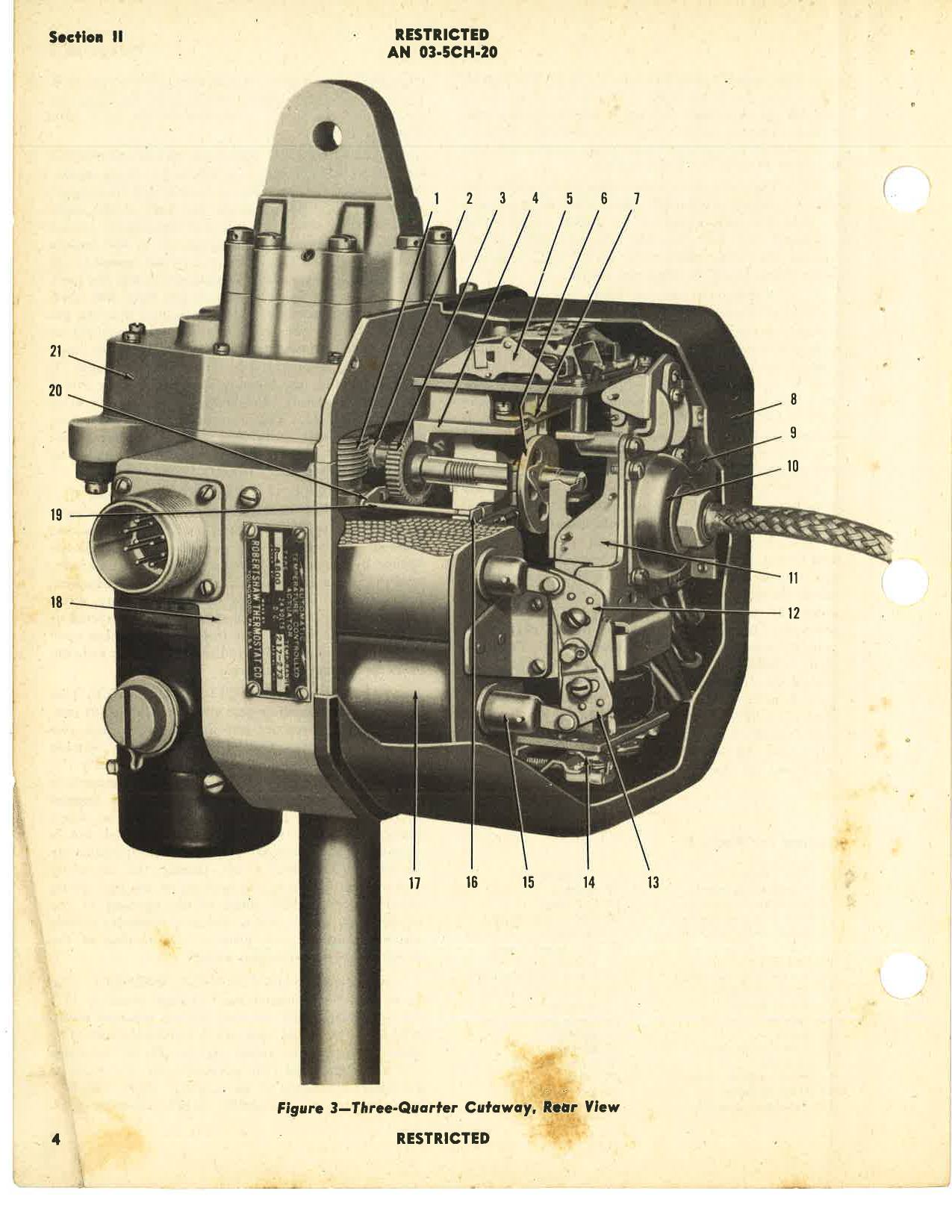 Sample page 8 from AirCorps Library document: Operation, Service & Overhaul Instructions with Parts Catalog for Coolant Radiator Exit Flap Actuator Type R4800A