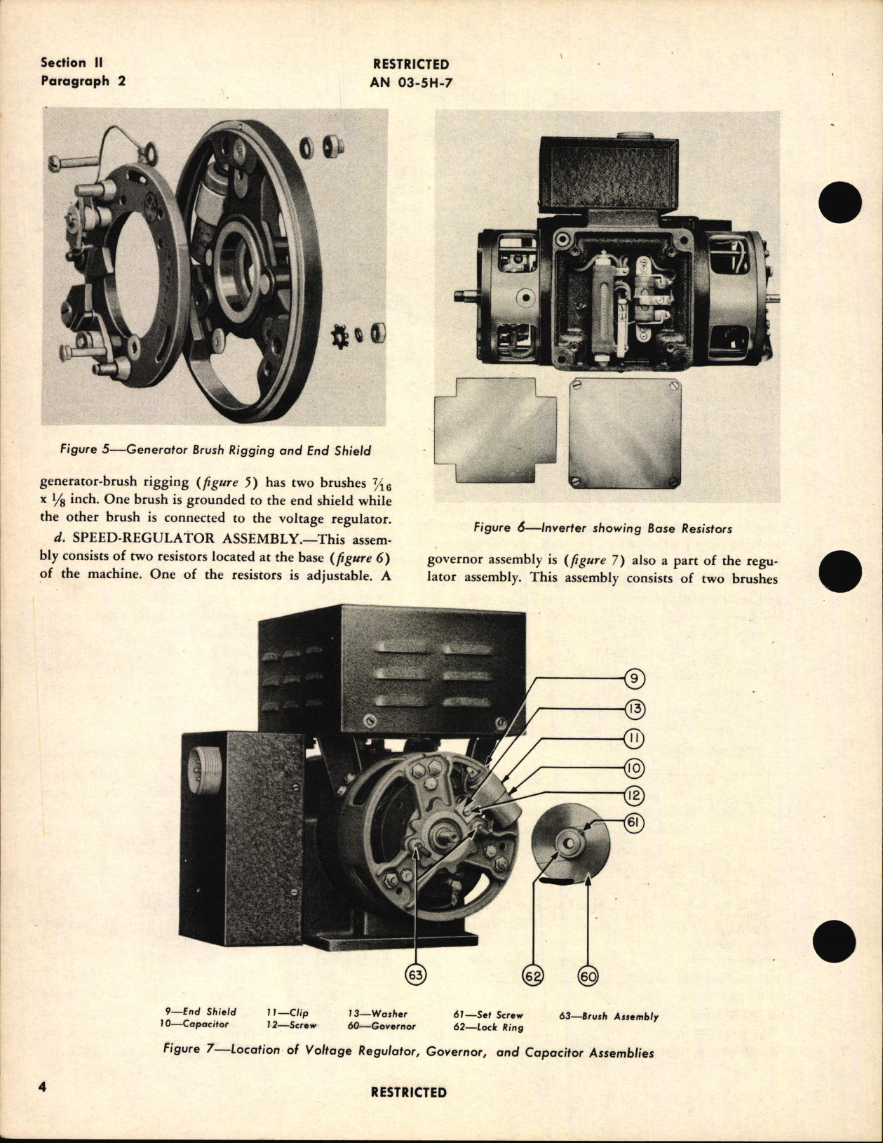 Sample page 8 from AirCorps Library document: Handbook of Instructions with Parts Catalog for Model 5AT121JJ2B Inverter