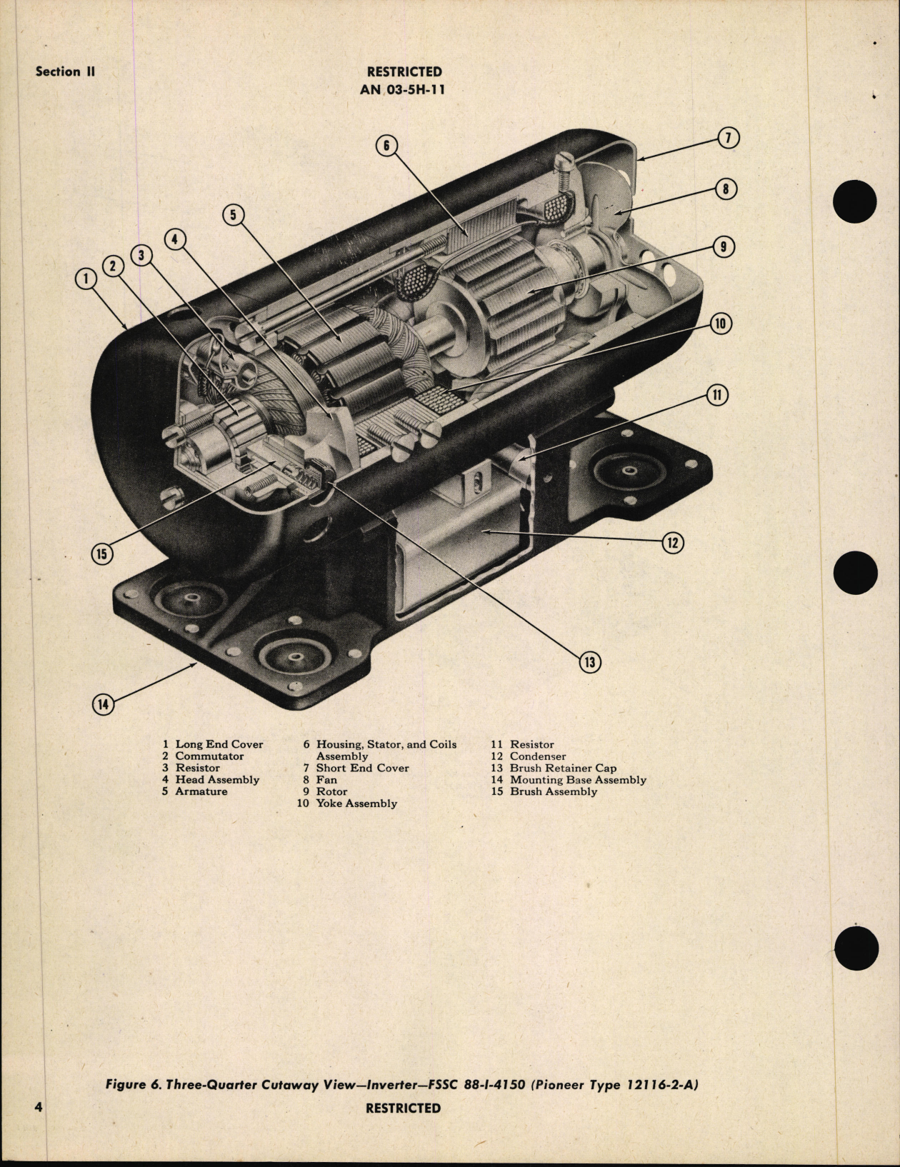 Sample page 8 from AirCorps Library document: Handbook of Instructions with Parts Catalog for Inverters