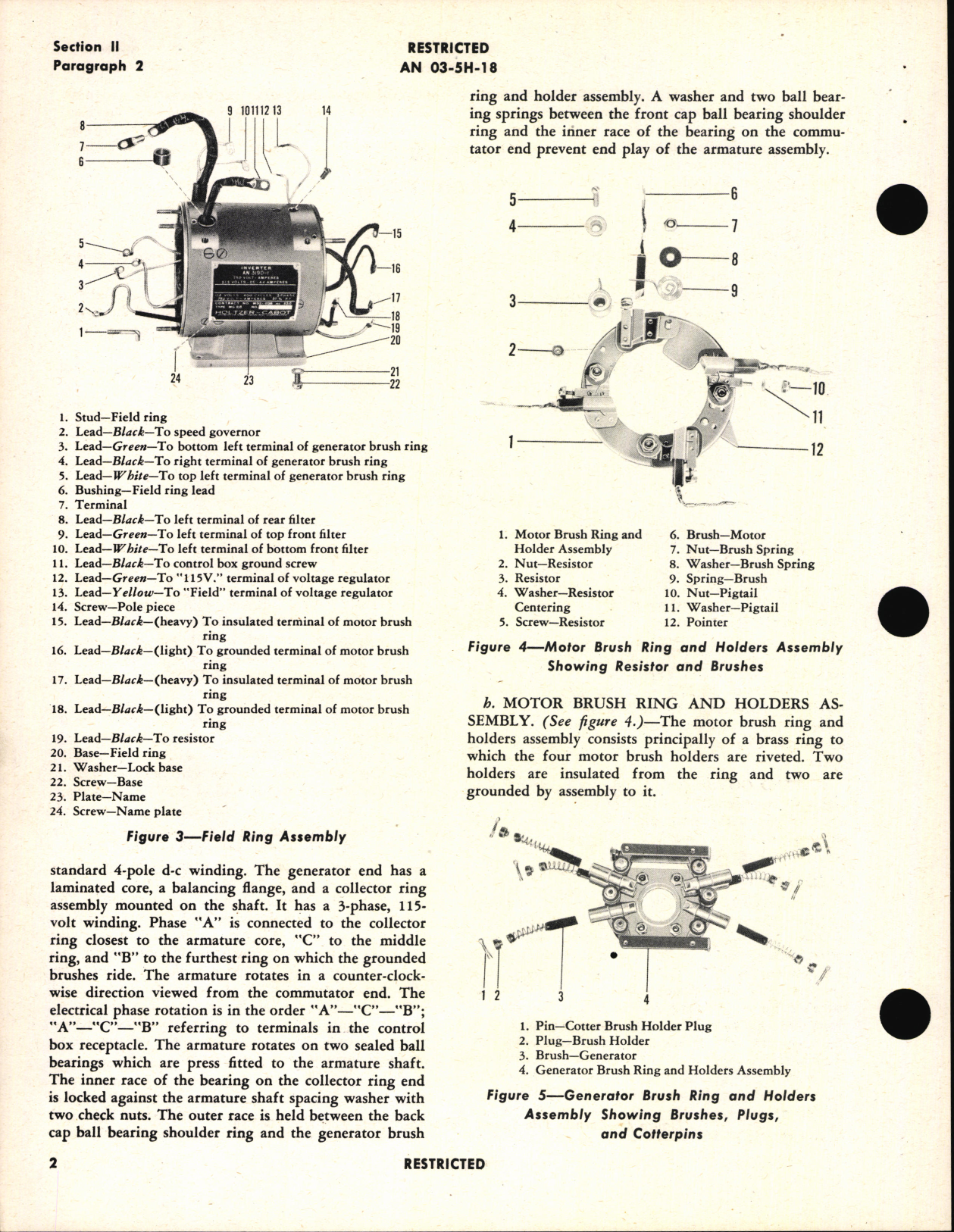 Sample page 6 from AirCorps Library document: Operation, Service & Overhaul Instructions with Parts Catalog for Inverter Type MG-215