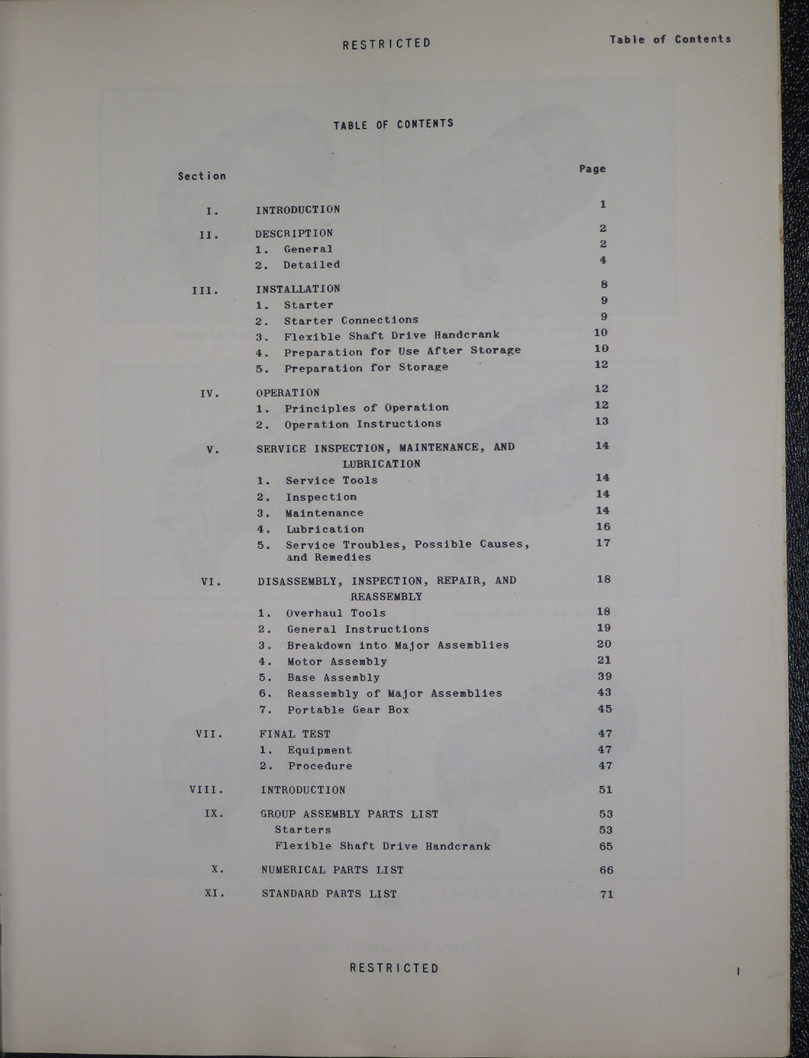 Sample page 5 from AirCorps Library document: Handbook of Instructions with Parts Catalog for Jahco Electric Starters Models JH3, JH4, and JH5 Series