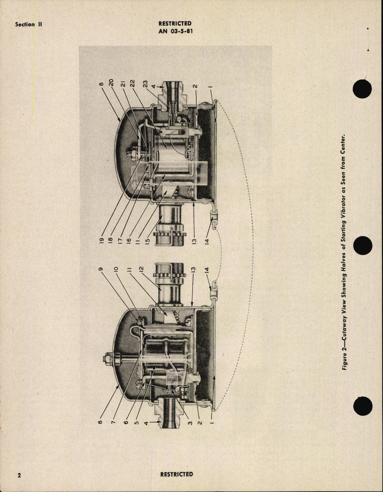 Sample page 6 from AirCorps Library document: Handbook of Instructions with Parts Catalog for Starting Vibrators VJR4C3 and VJR24C5