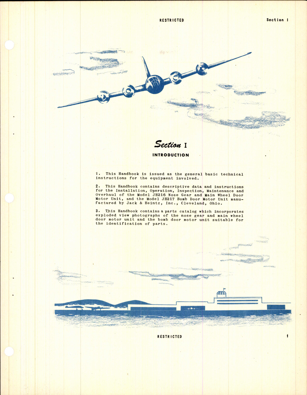 Sample page 7 from AirCorps Library document: Handbook of Instructions with Parts Catalog for Jahco Retraction Motor Units Model JH216 and JH217