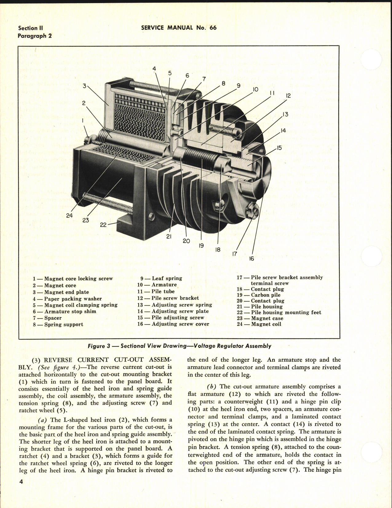 Sample page 8 from AirCorps Library document: Service Manual for D-C Generator Control Panel Type 1202 and 1427, Model 2, Style A